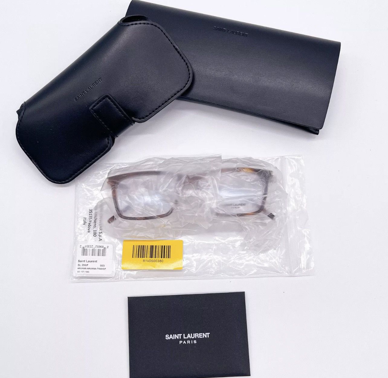 NEW SAINT LAURENT SL296/F 003 HAVANA EYEGLASSES SL296F - 10