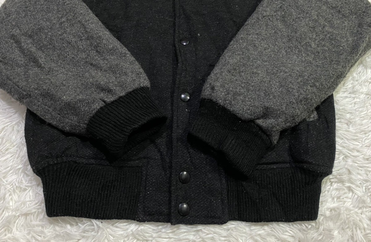 Vintage - Vintage Acrylic Bomber Jacket Made in Japan - 4