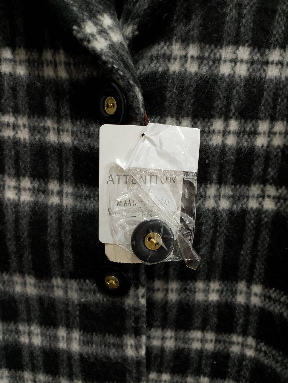 Archival Clothing - GROVE Nova Plaid Black/White Trench Coats BNWT - 7