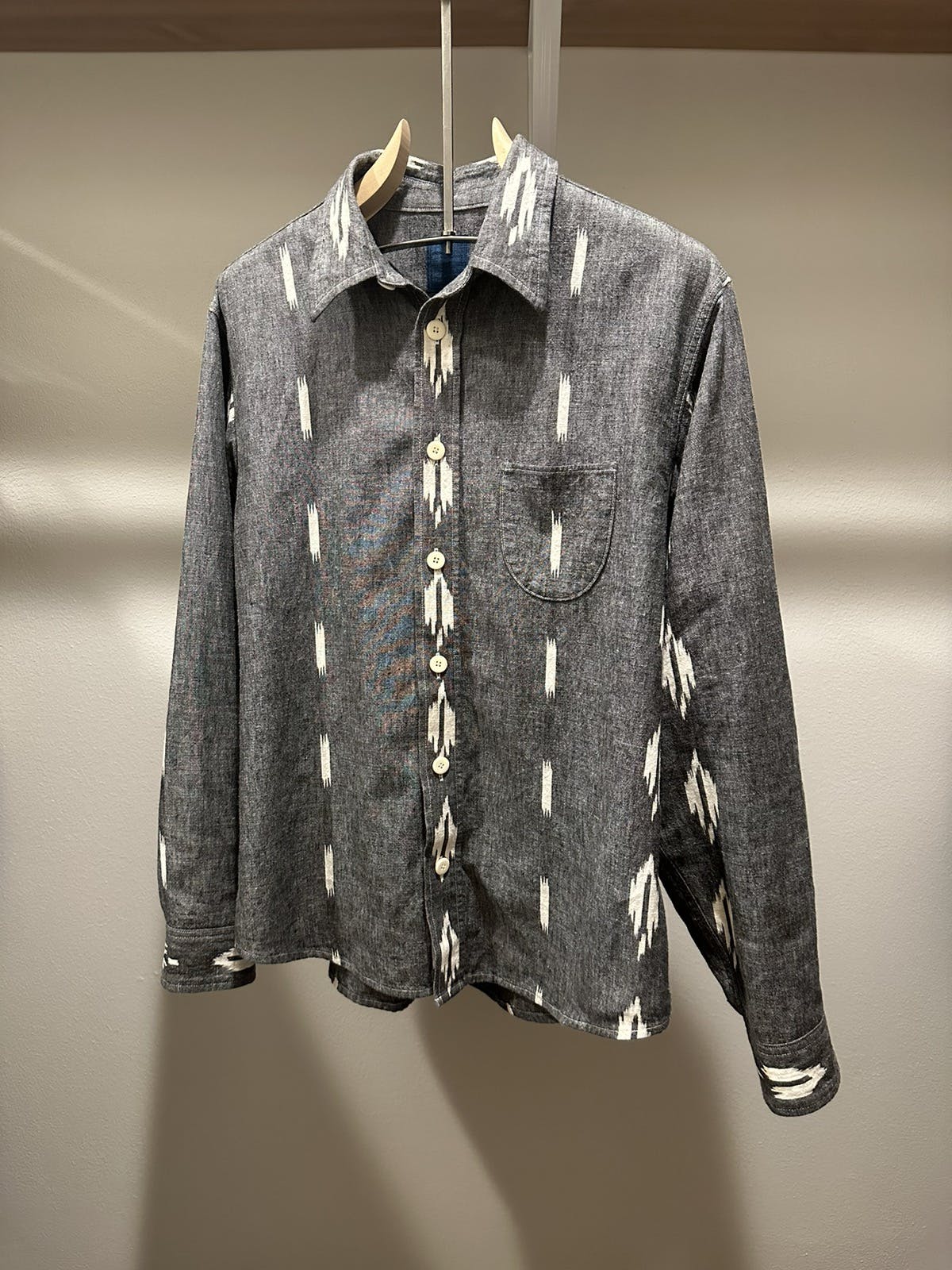 visvim Visvim ICT handyman shirt kasuri black size 1 | yosh12_8 | REVERSIBLE