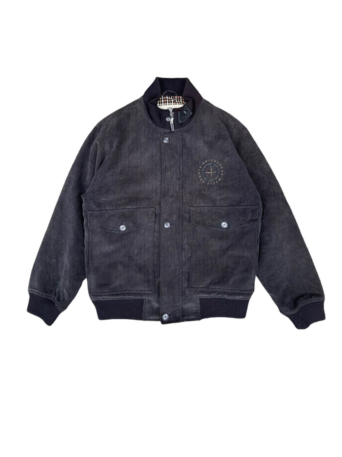 Japanese Brand - Artemodena Curduroy Bomber Jacket - 1