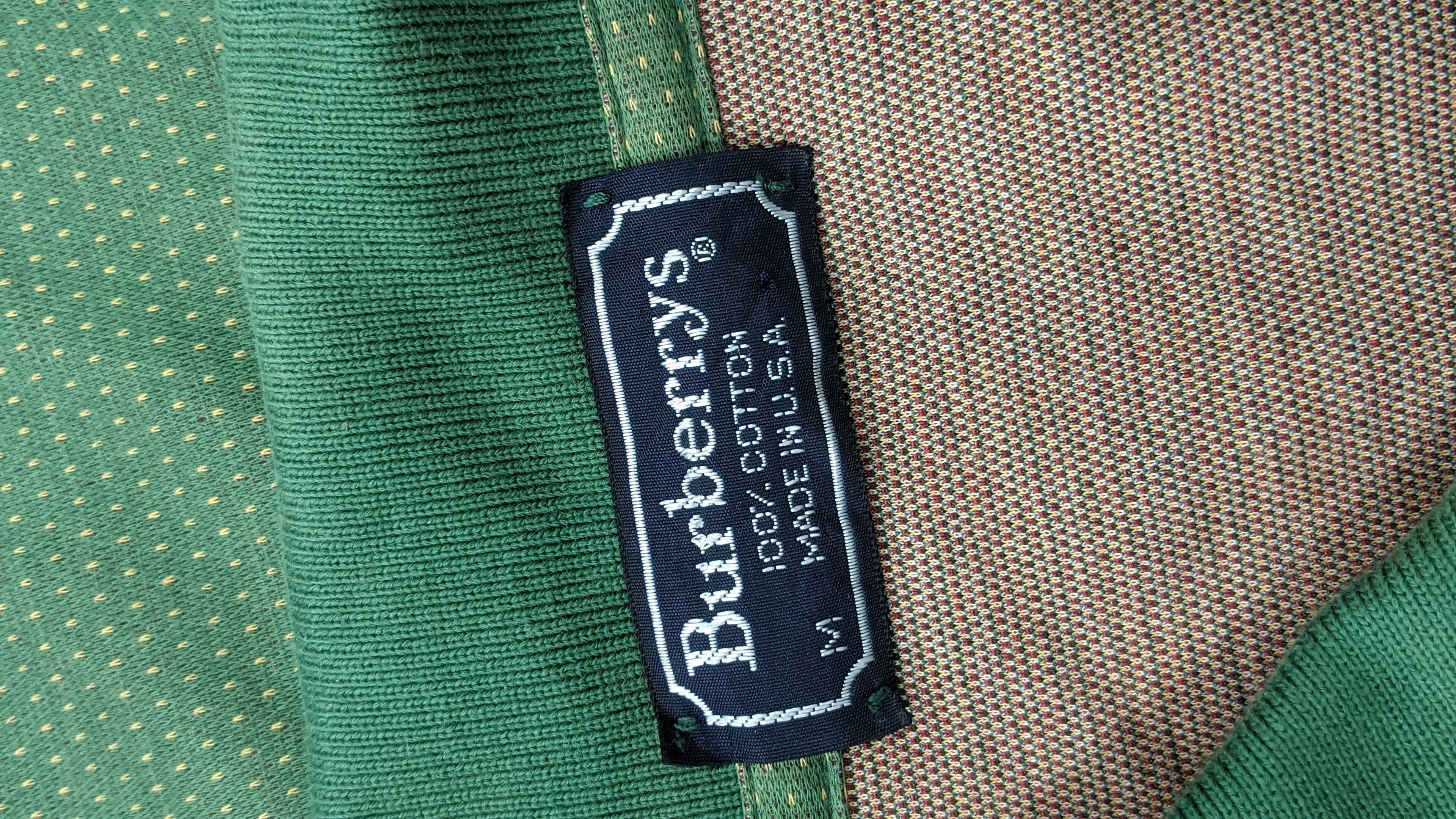 Vintage Burberrys Golf print polo shirt 80s 90s - 6