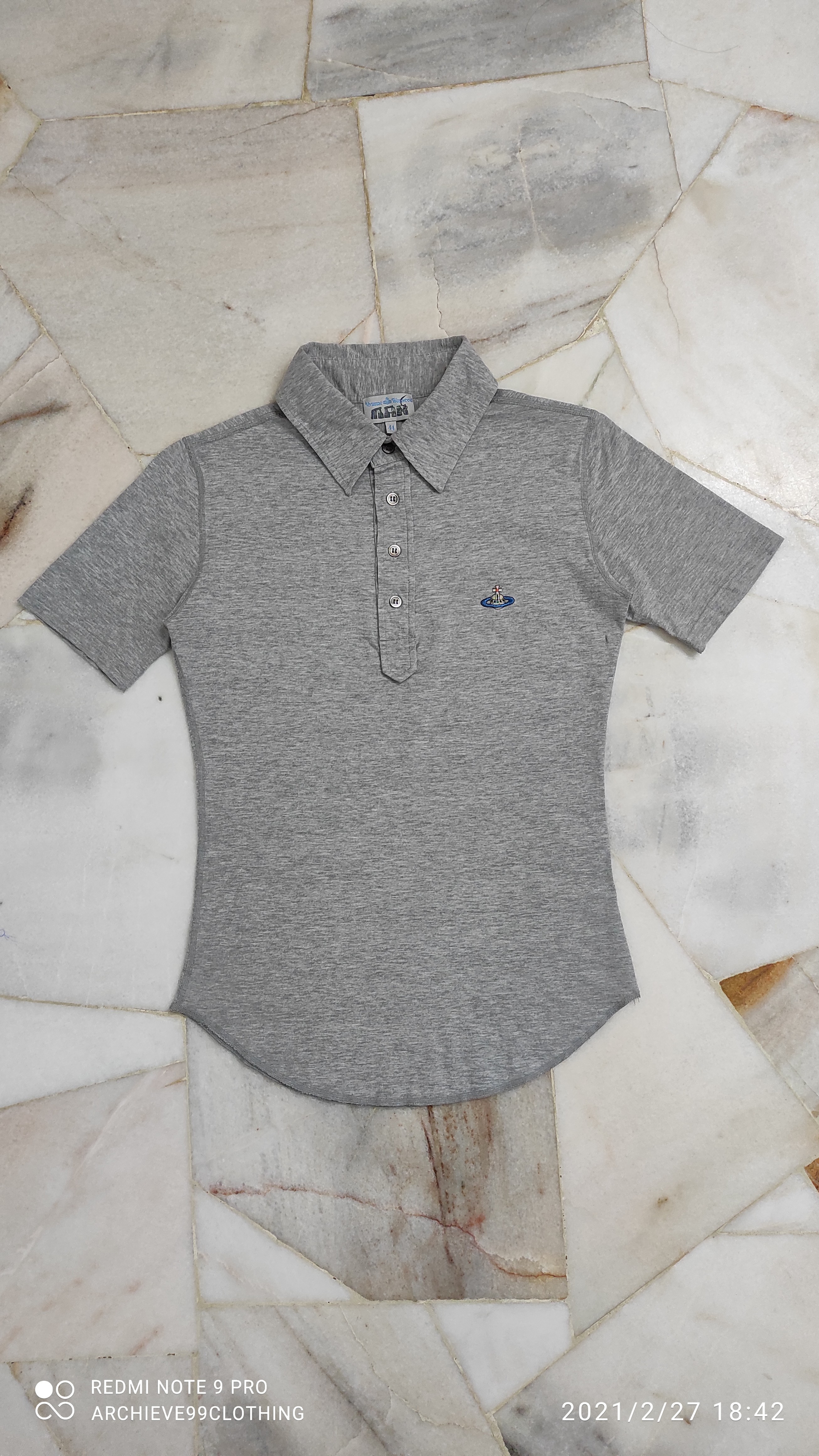 Vivienne Westwood Man small embroidered logos Polo shirt - 1