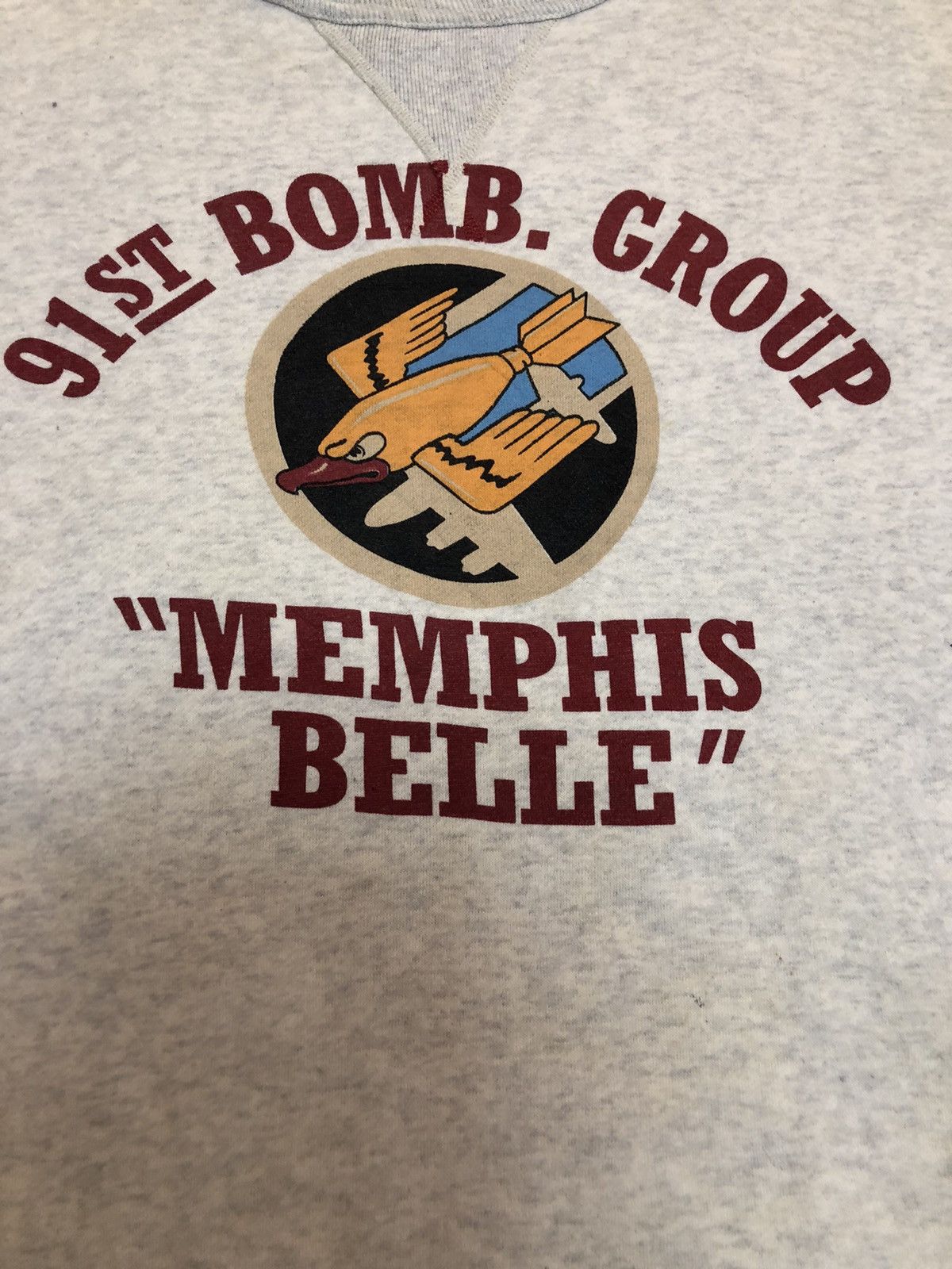 Buzz Rickson's - Memphis Belle Air Force 91st Nazi Sweatshirt - 11