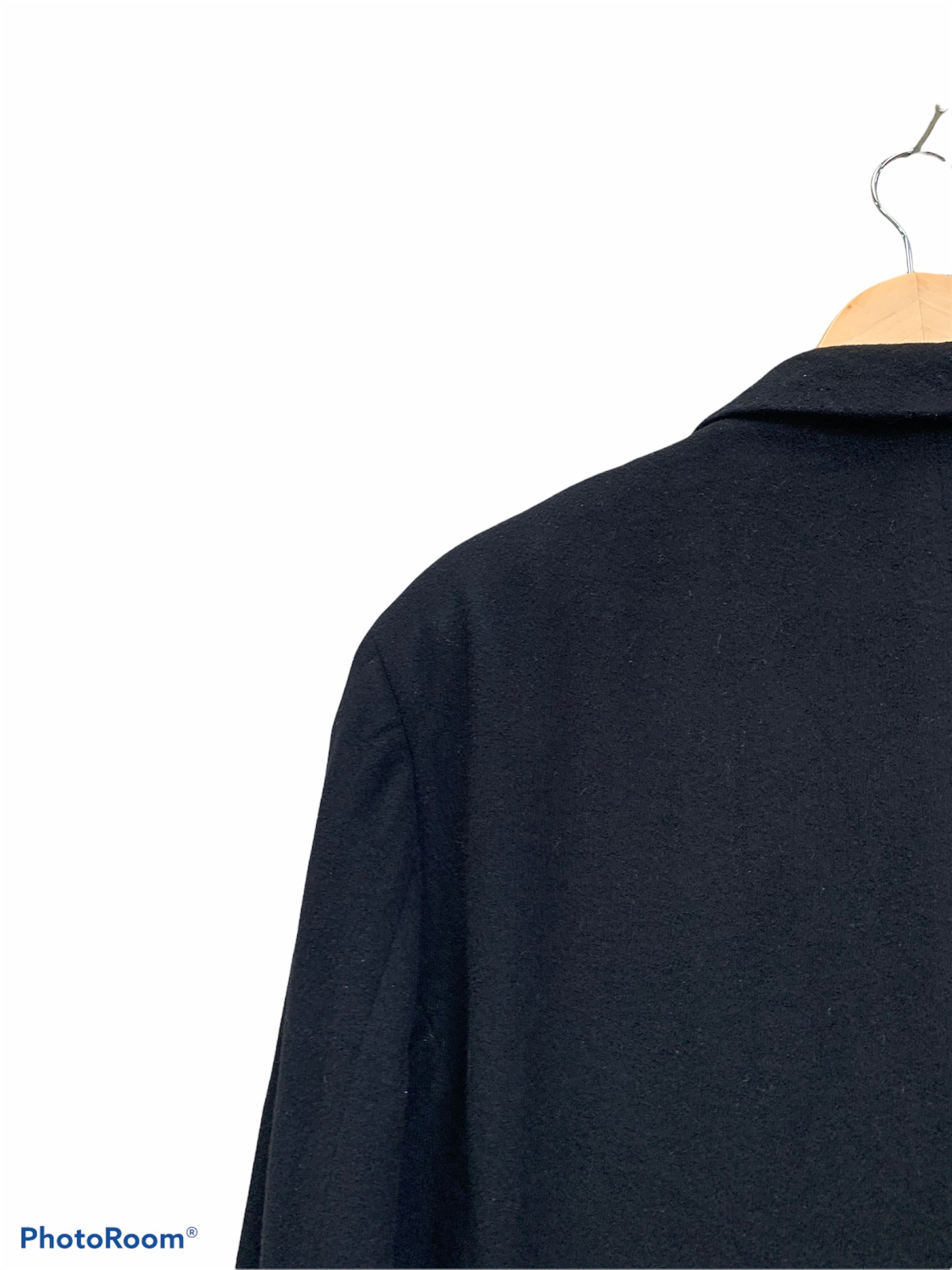 Vintage - Vintage Versace Istante Wool Cashmere Coat - 11