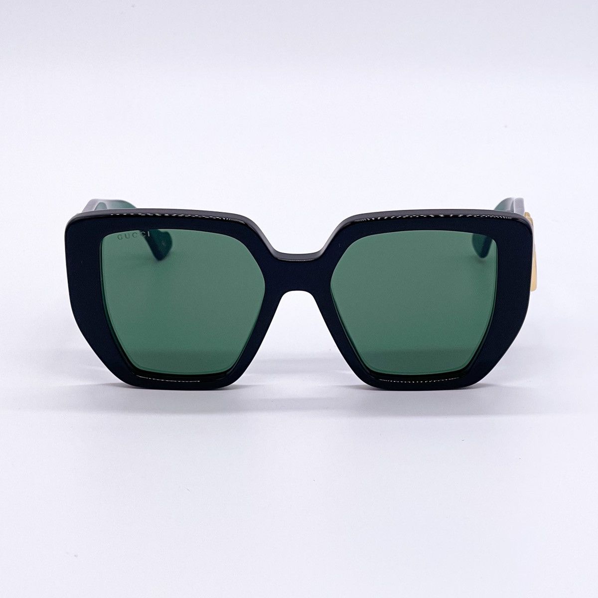 NEW GUCCI GG0956S 001 BLACK GREEN WOMEN SUNGLASSES GUCCI - 3