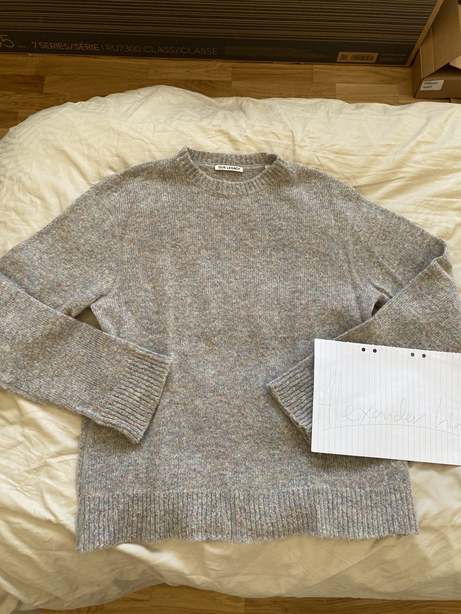 Knitted sweater - 1