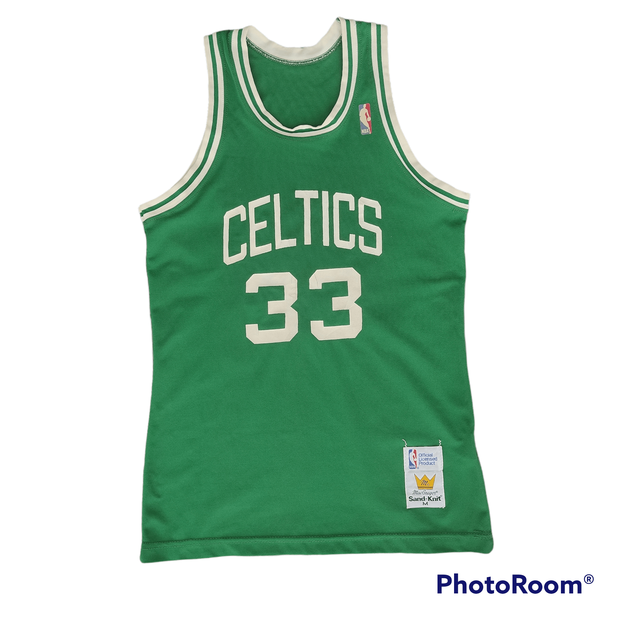 Very Rare - Vtg Larry Bird MacGregor Boston Celtics Jersey - 3