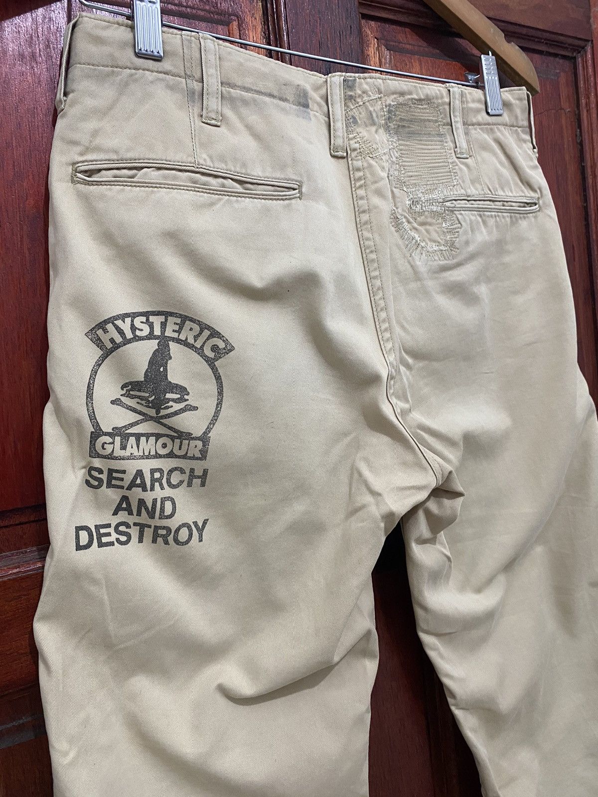 Hysteric Glamour Search And Destroy Design Distressed Quater - 3