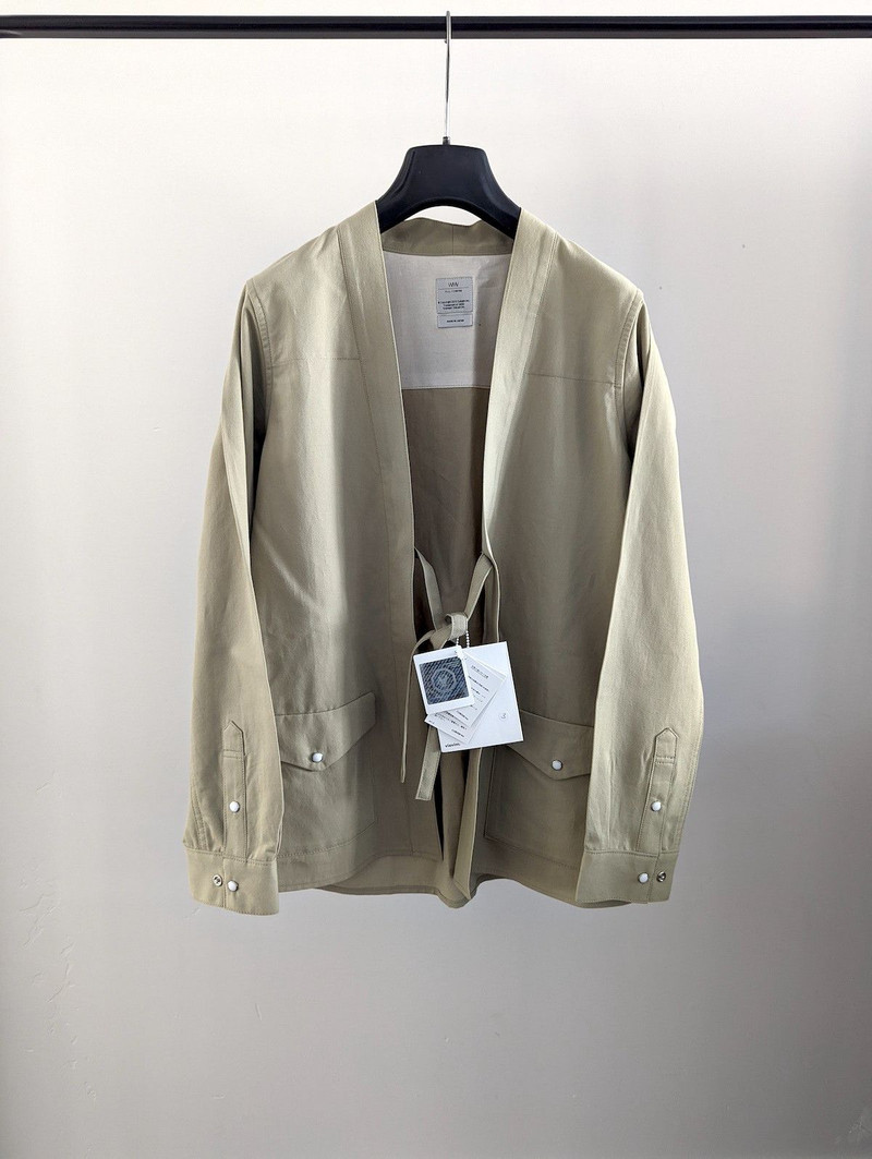*NWT* WMV LHAMO KIMONO JACKET LIGHT OLIVE - 1