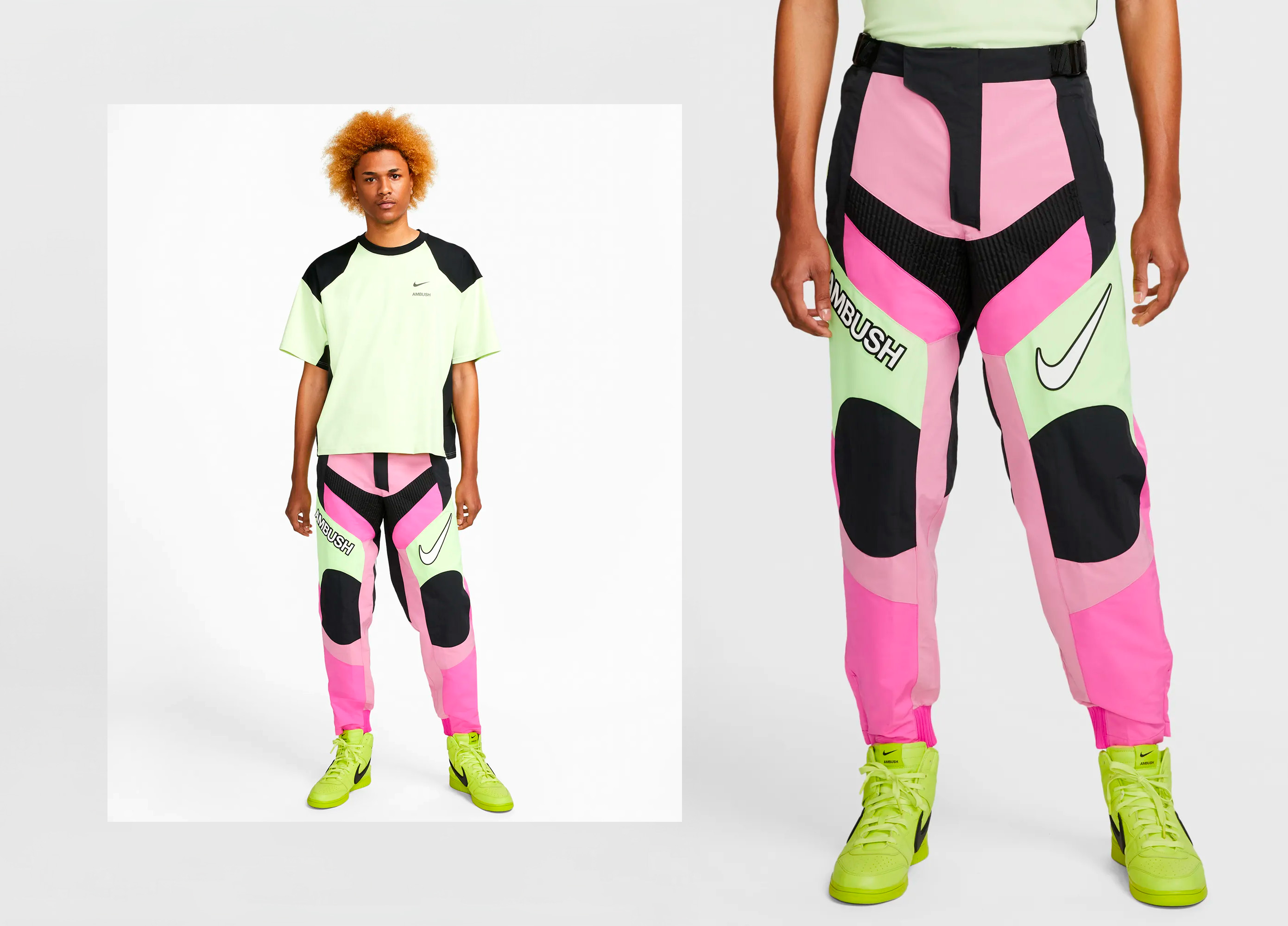 Ambush AMBUSH x Nike Multicolor Edition NRG Moto Trousers Fuchsia 2021 deibido REVERSIBLE