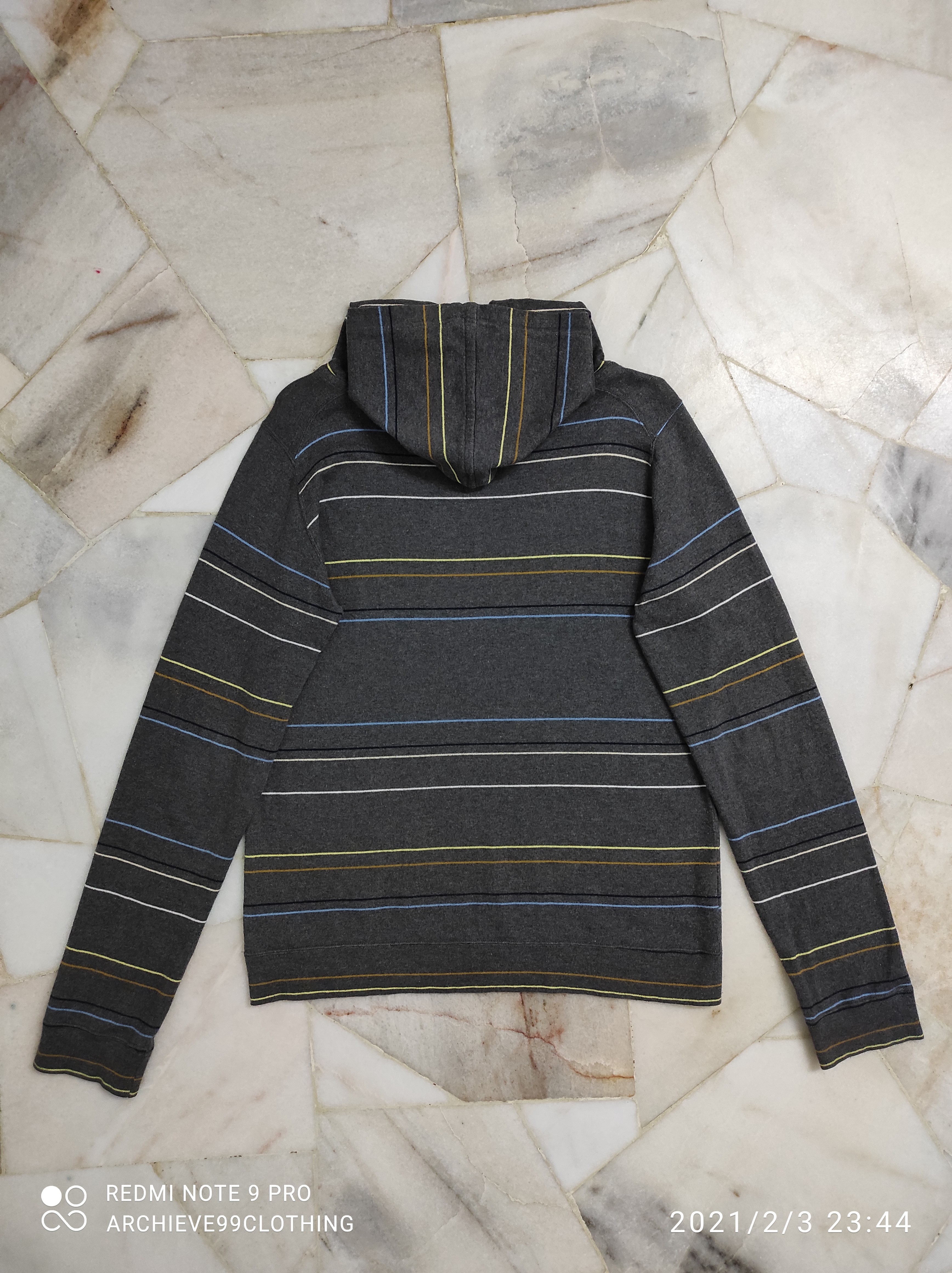 Denime - FW1999 DENIME Shins Inc Sweatshirt with Hoodie Japan - 2