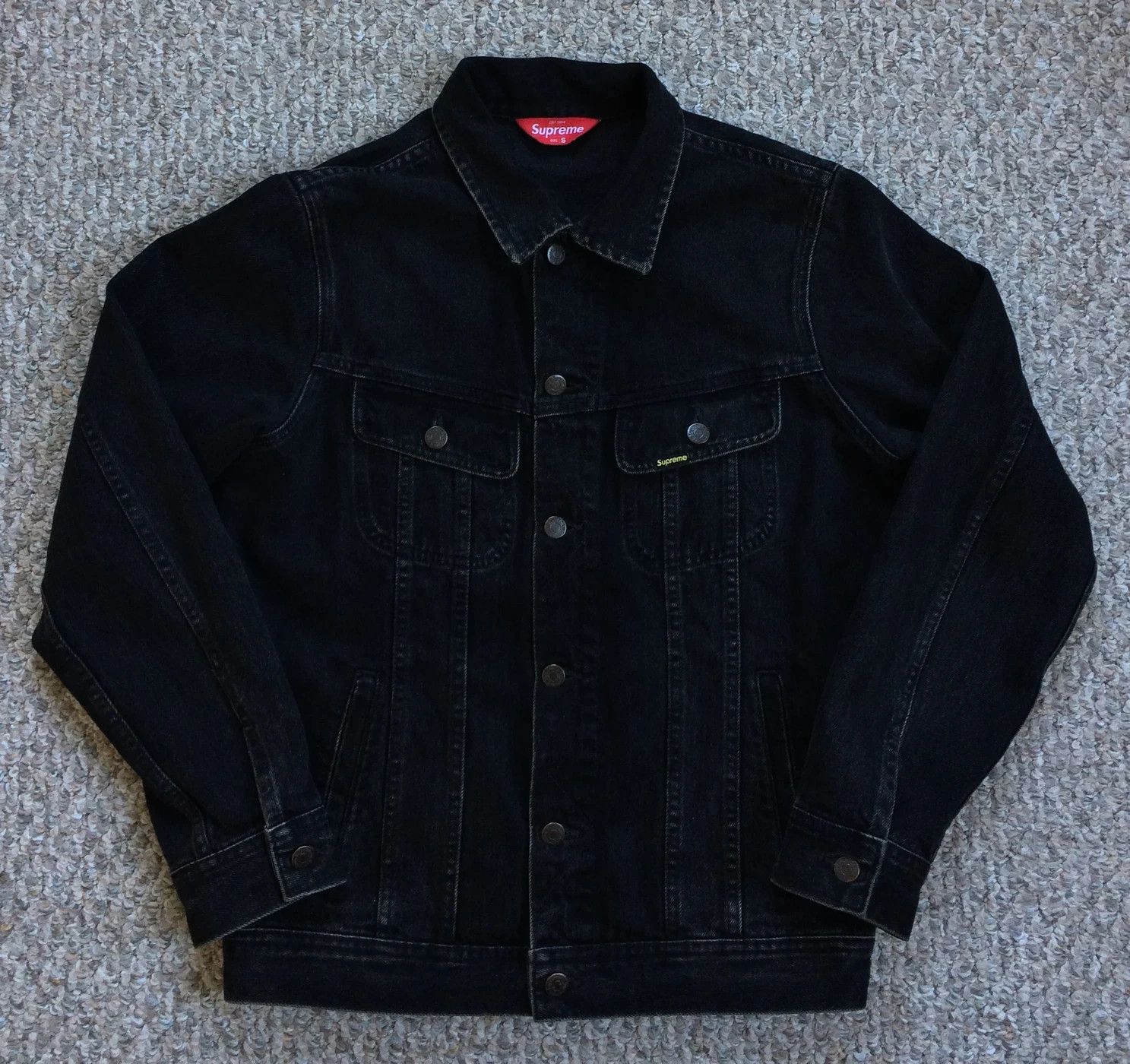 S/S 2014 Supreme x Playboy Denim Jacket size small - 3