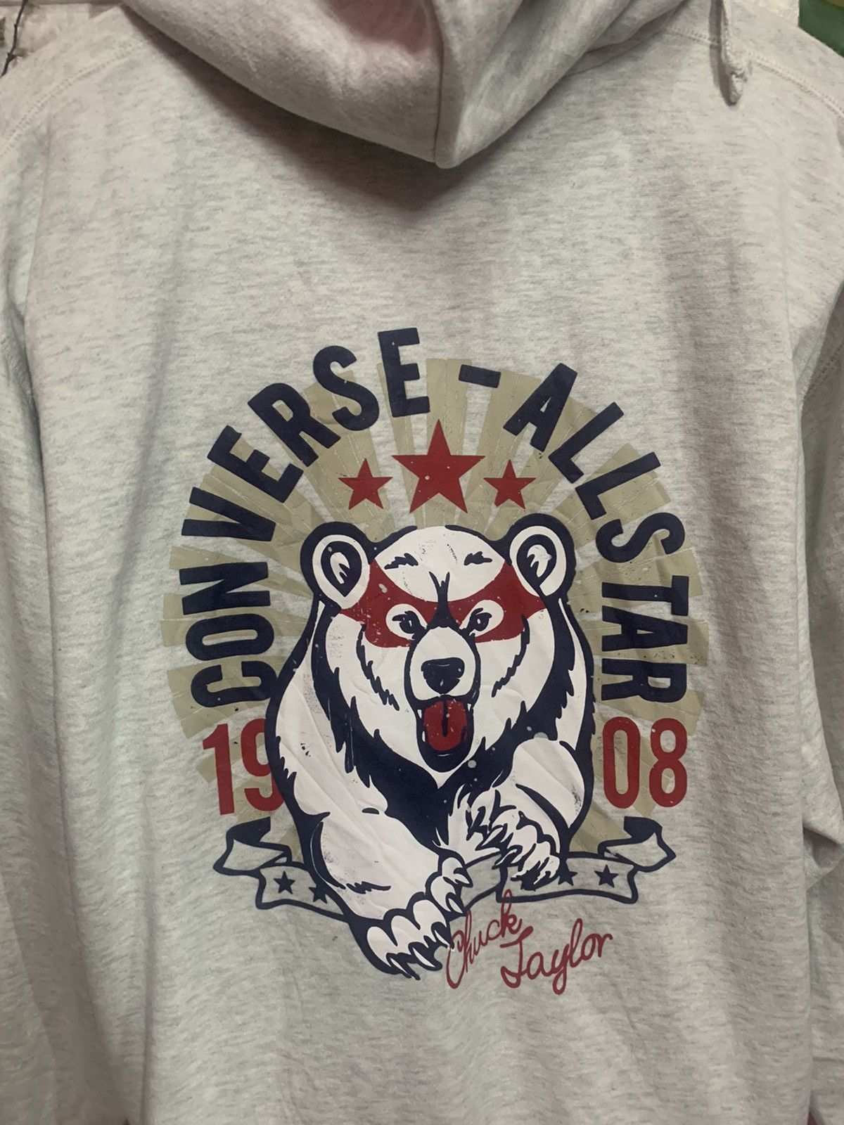 Rare Sweater Hoodies Converse Bear Big Logo - 3