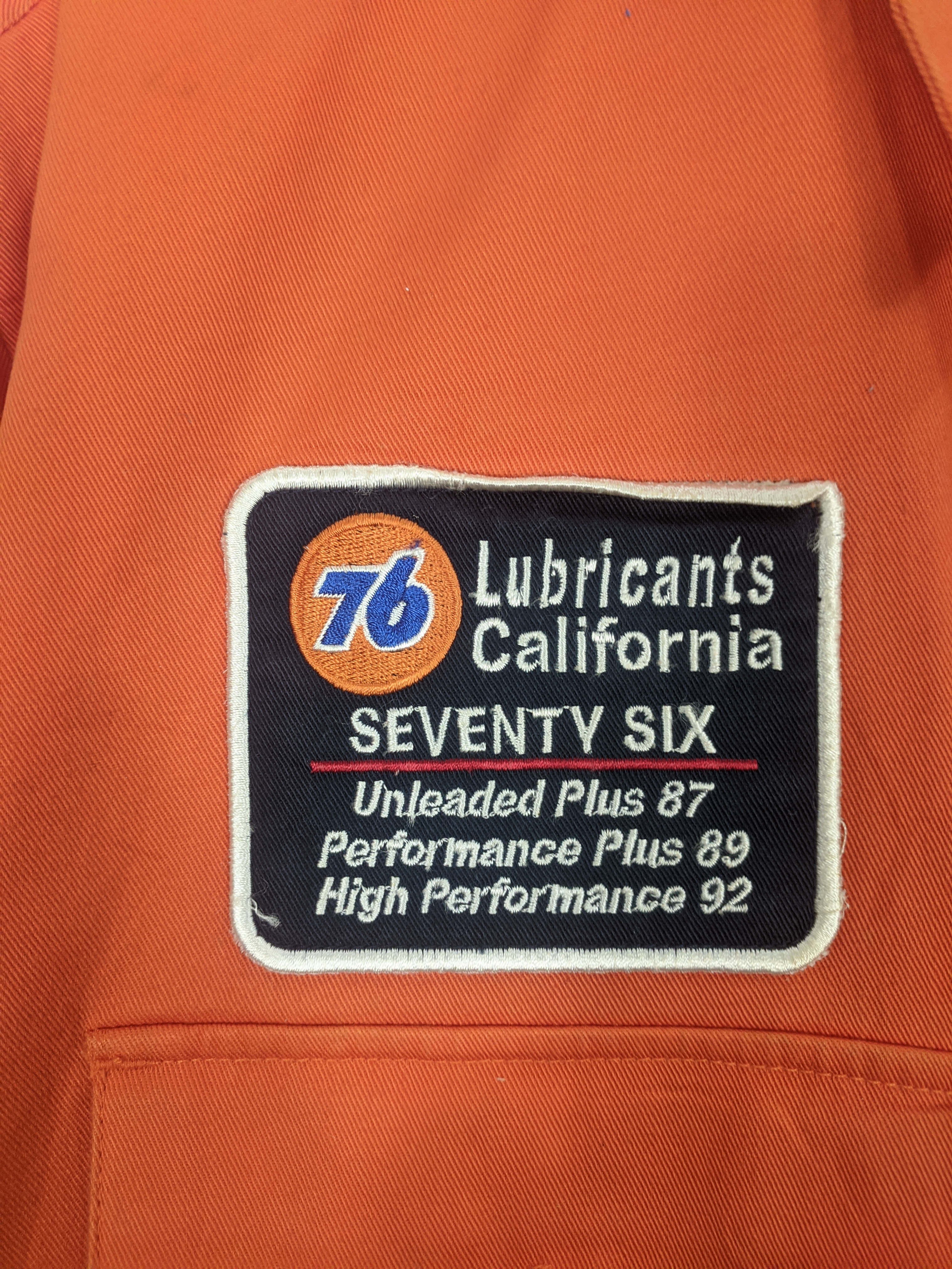 Vintage - Vintage 76 Lubricant Racing Jacket Full Patch - 9