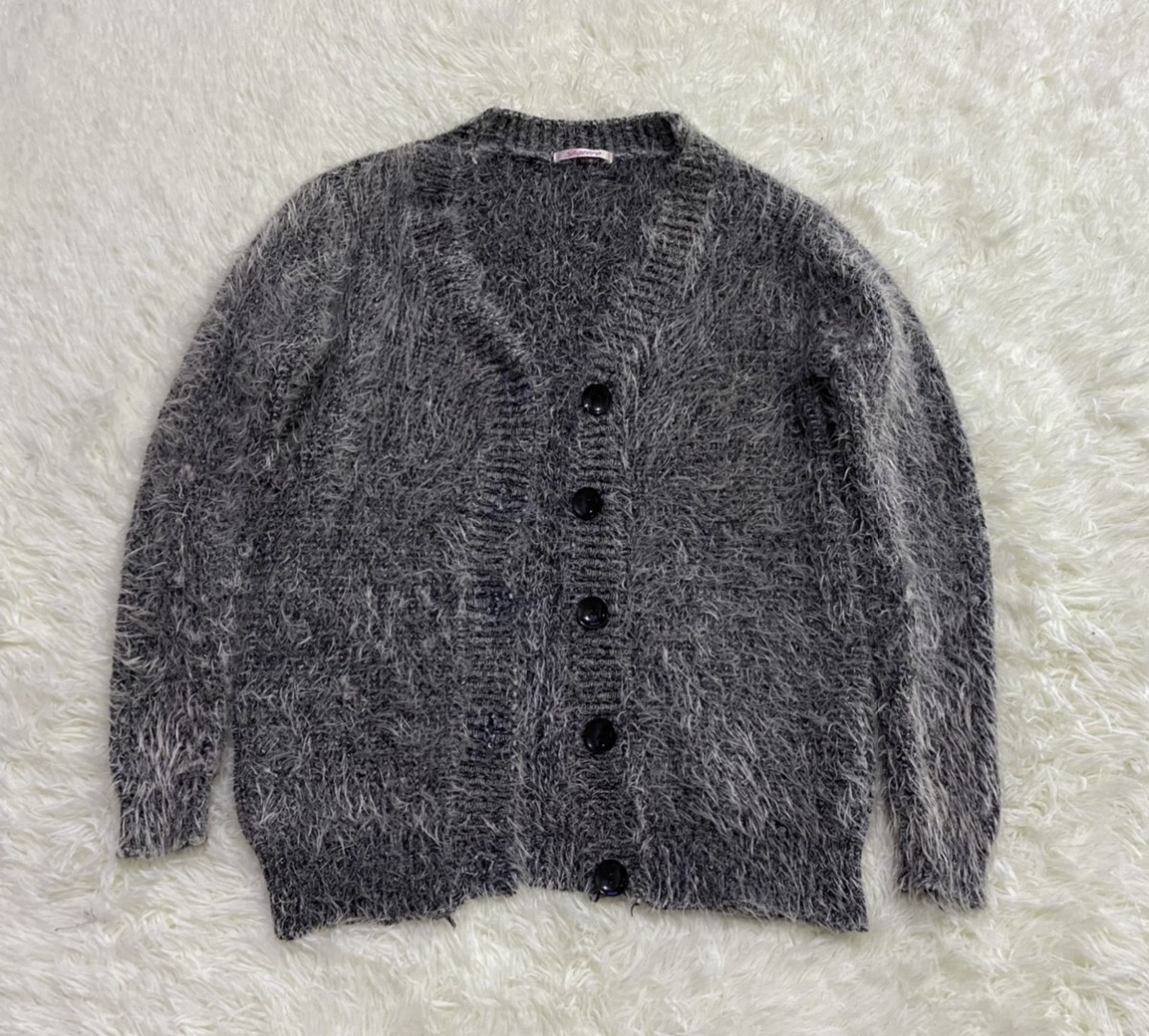 Cardigan - Sharera Cozy Mohair Sweater Cardigan - 5