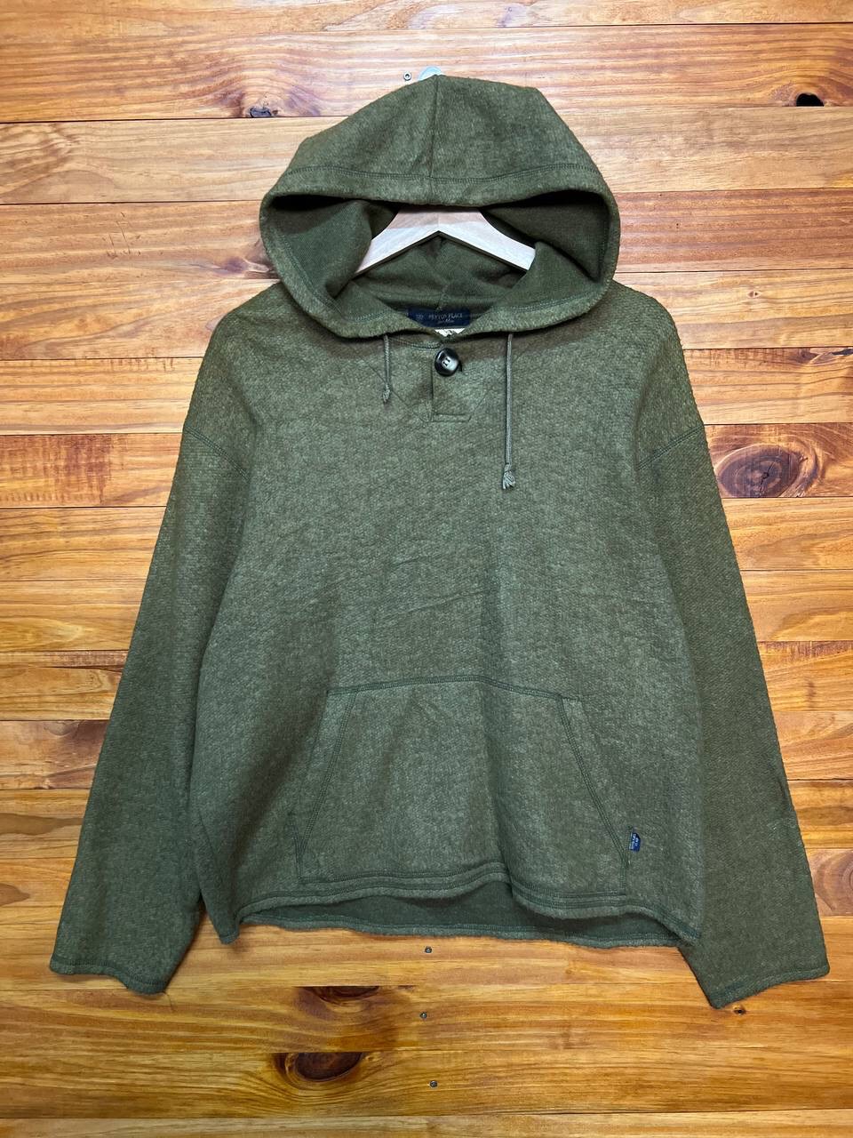 Vintage - PEYTON PLACE FOR MEN WOOL HOODIE - 1