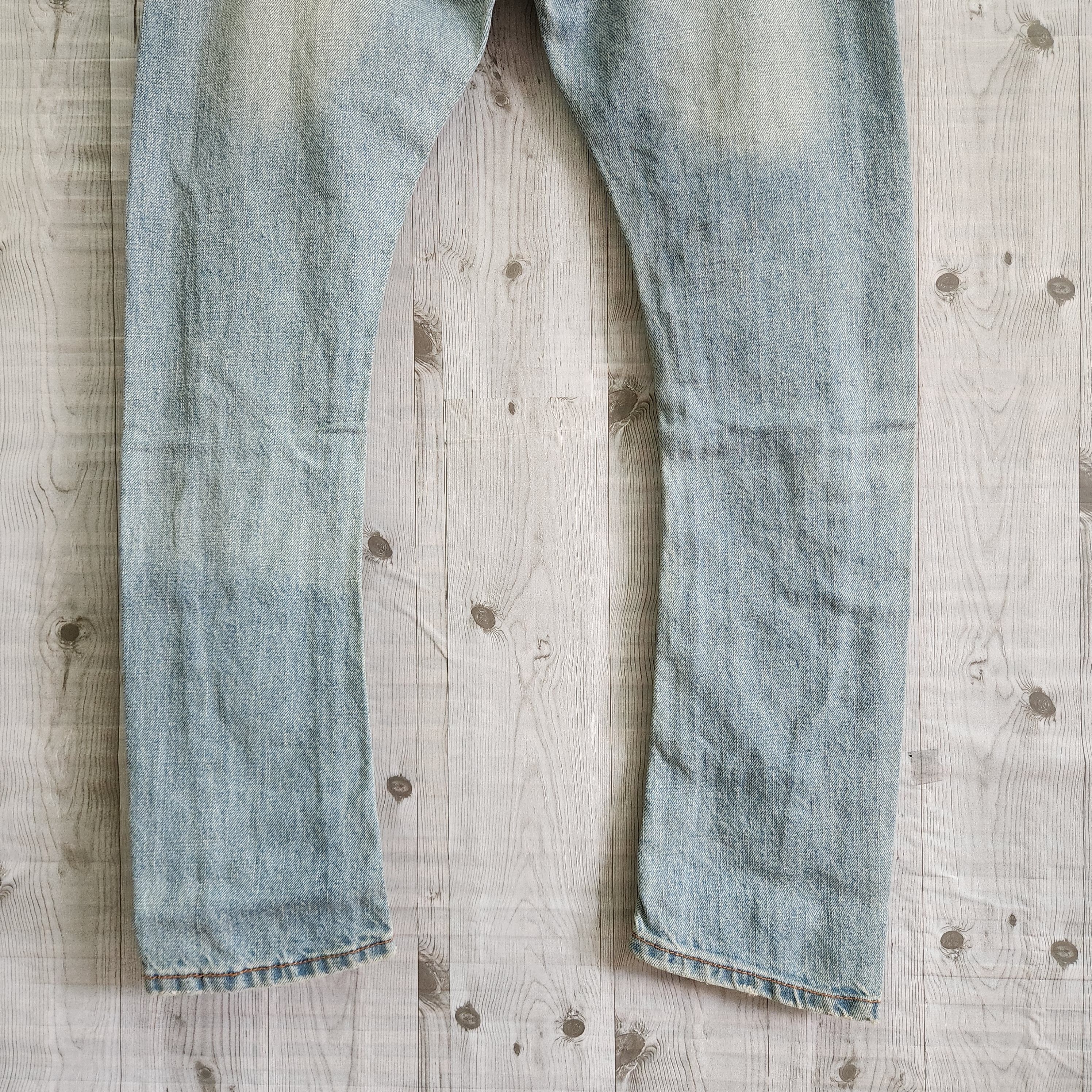 Vintage Blue Reef Denim Japan Jeans With Patches - 8