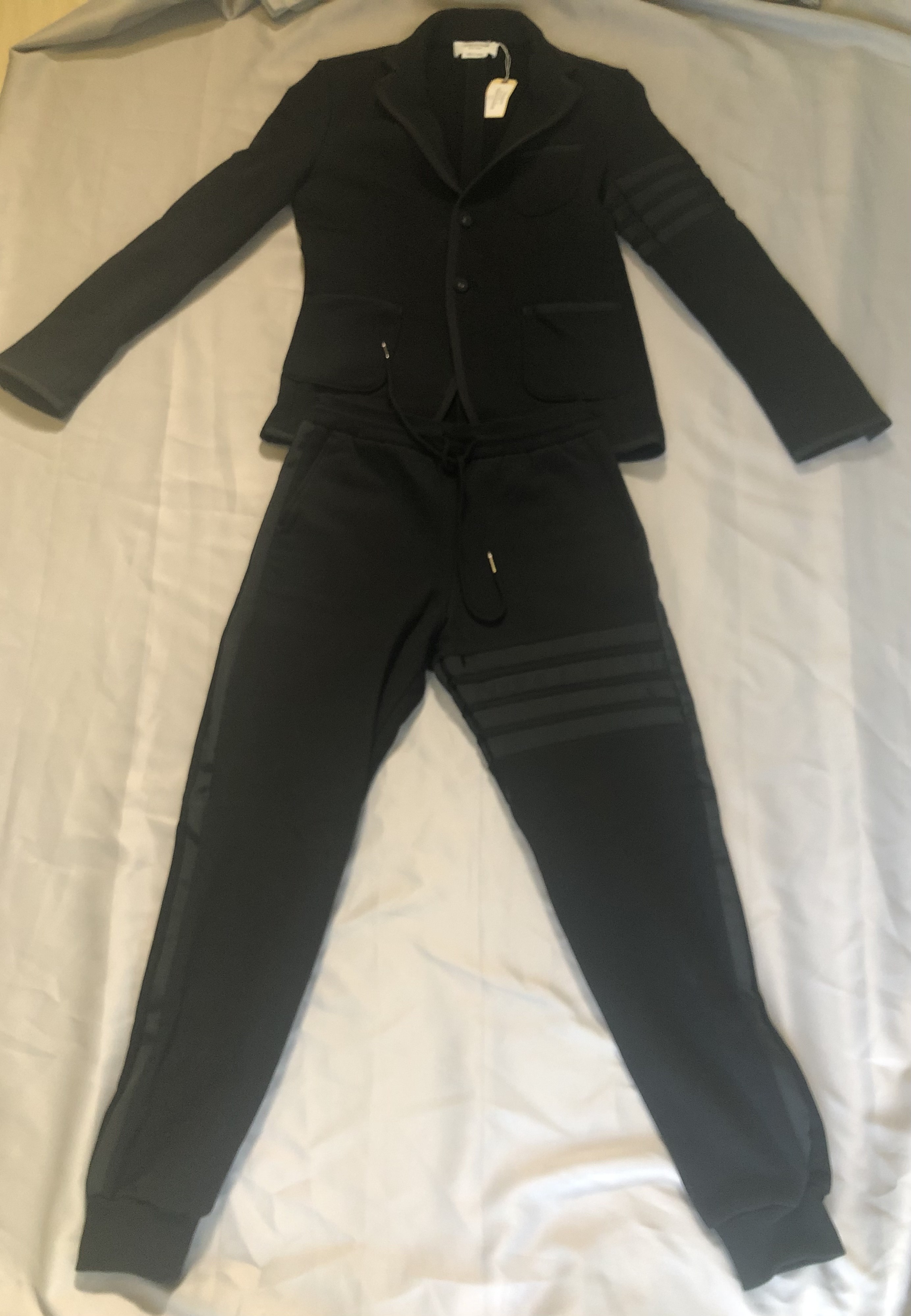 Black jersy suit - 7