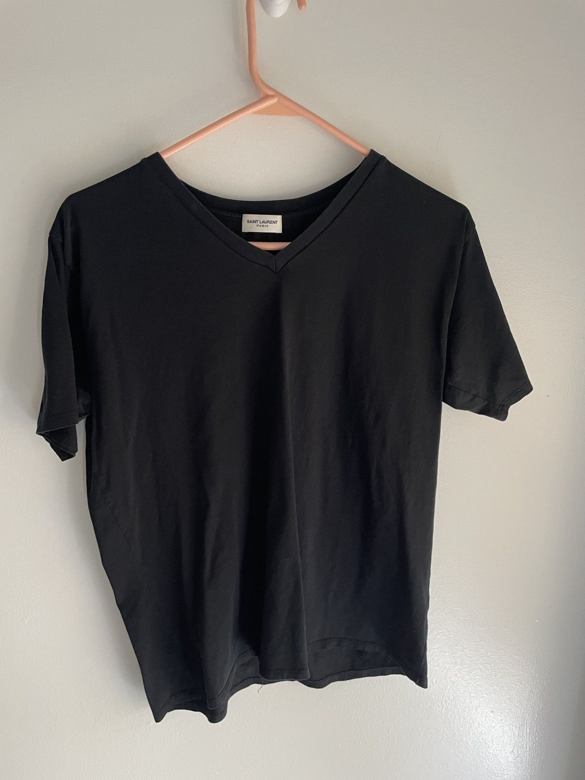 V Neck Boxy T-Shirt - 1