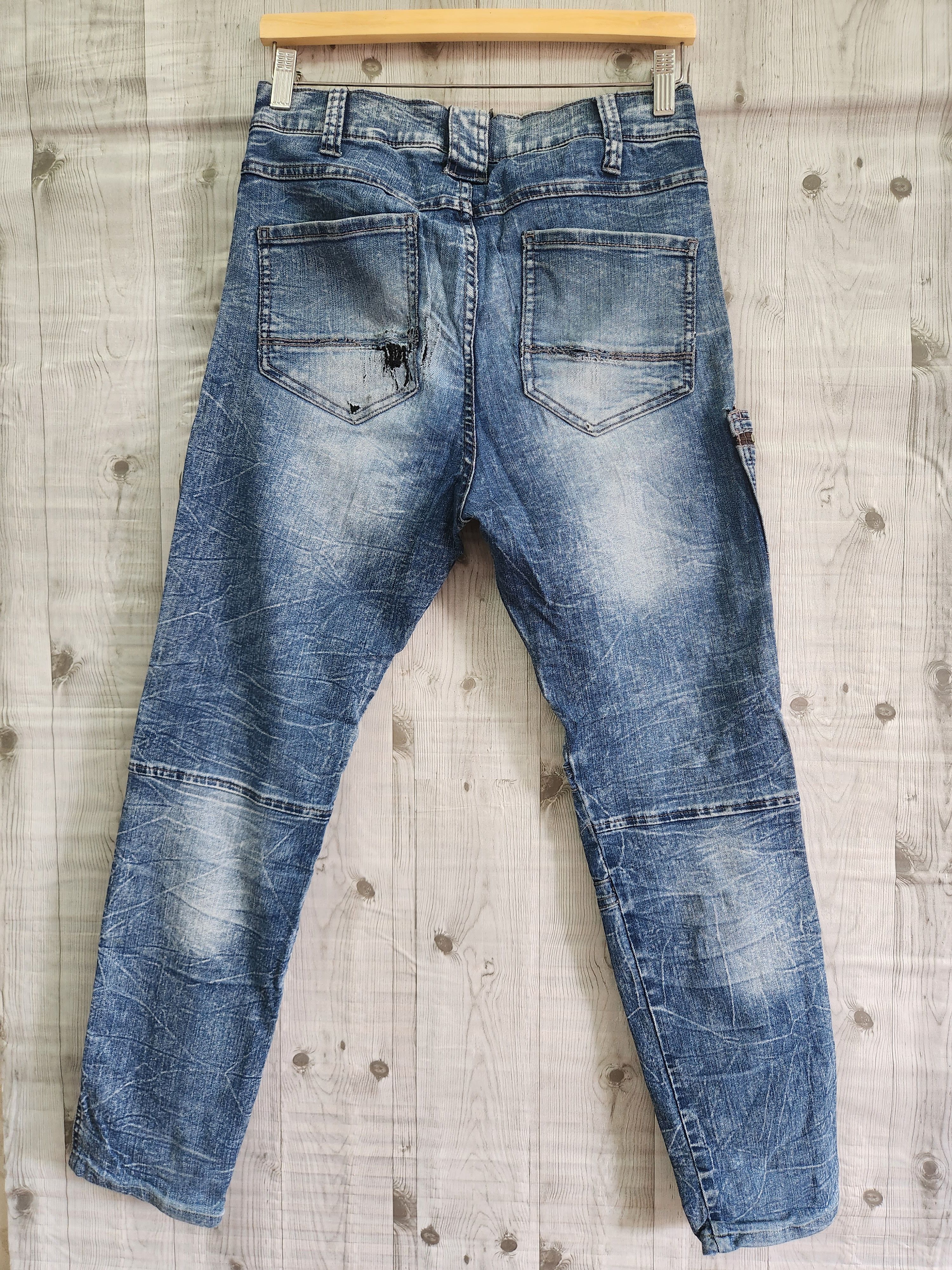 Vintage Grancisco Distressed Denim Japan Jeans - 19