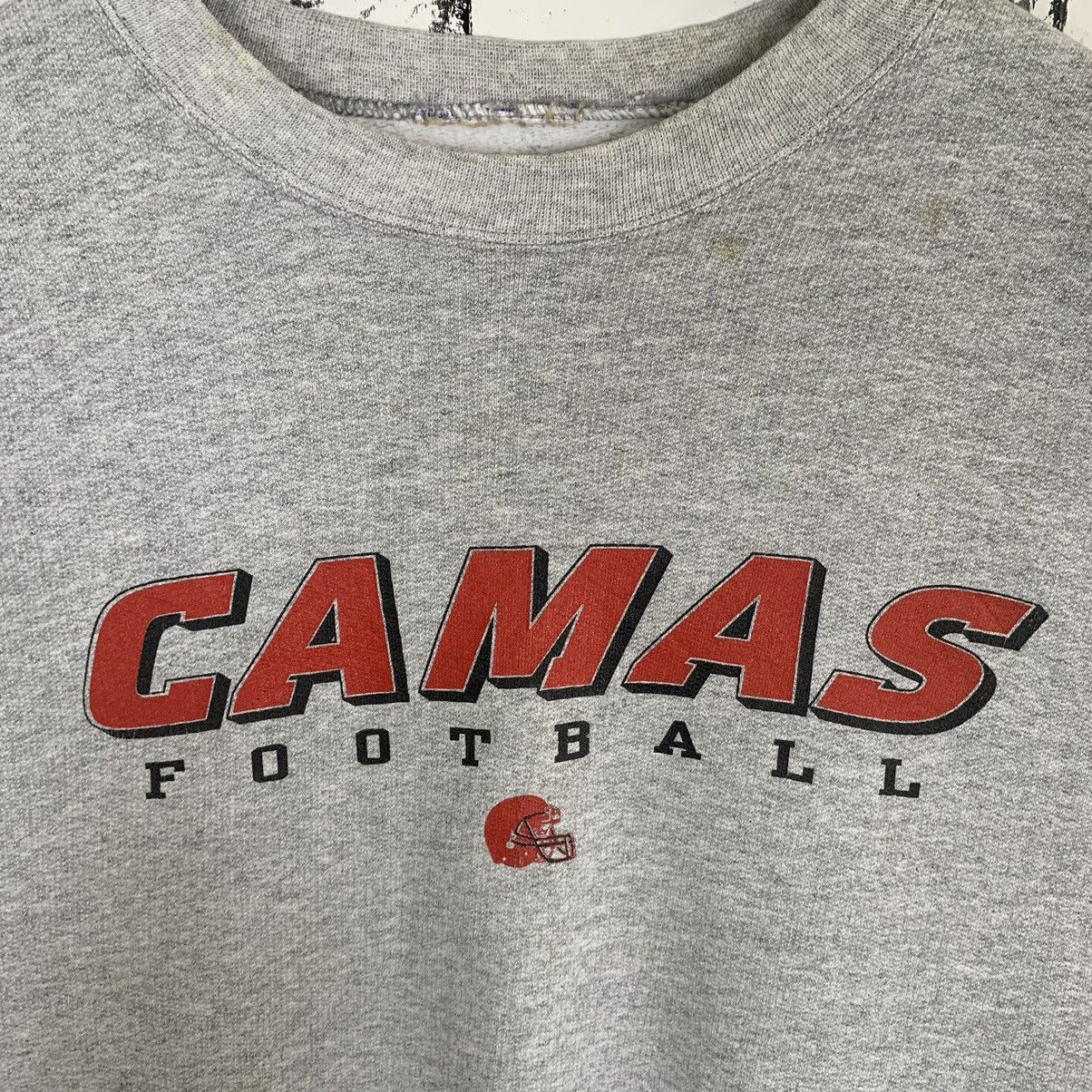 Sportswear - Vintage Camas High School Football Team Sweatshirt Crewneck - 3