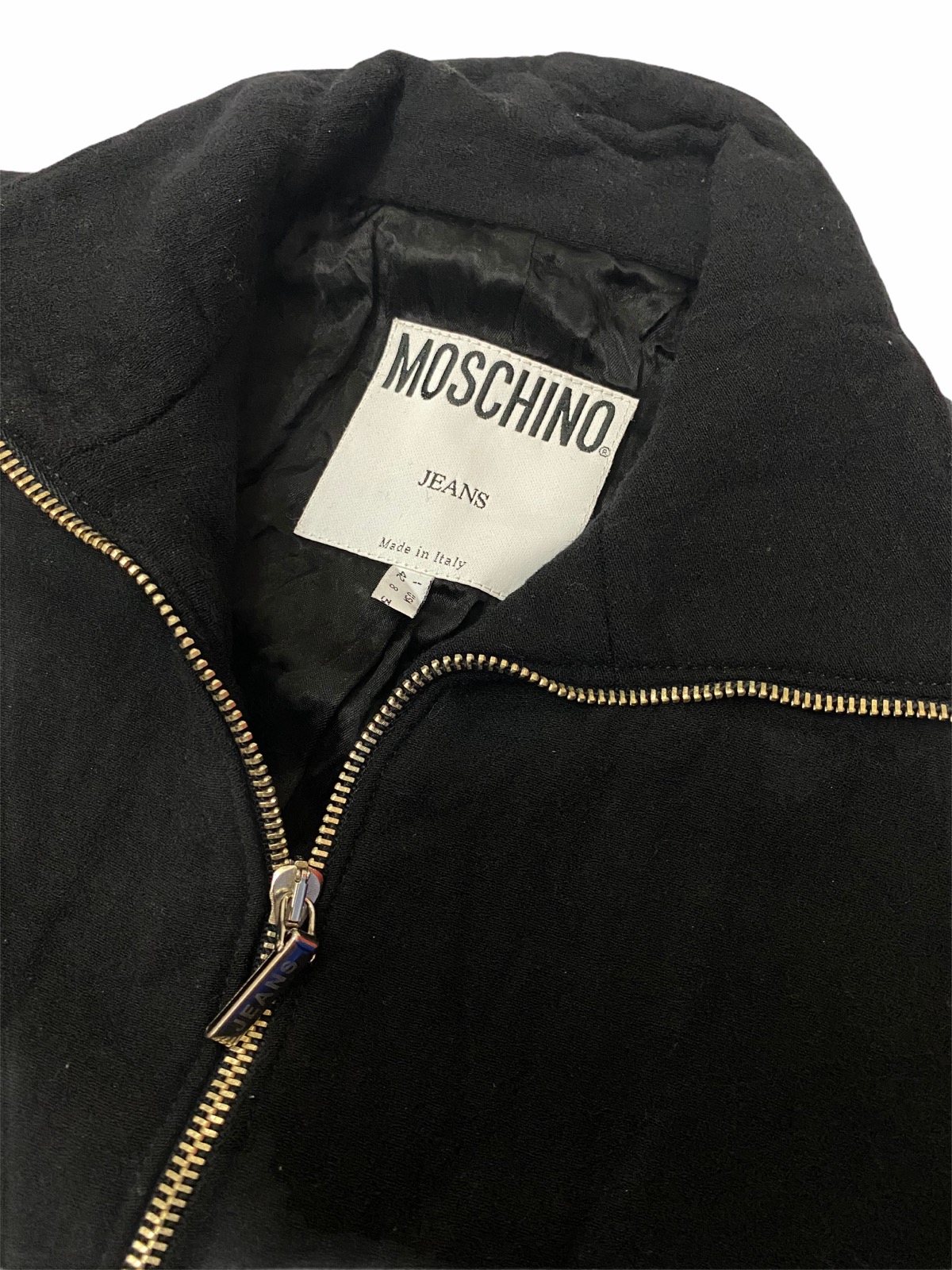 Vintage Moshino Wool Jaket Made In Italy - 4