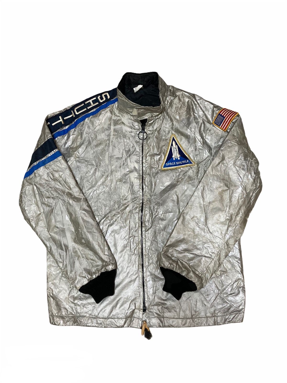 Vintage NASA Kennedy Space Center Issue Quilted Jacket - 1