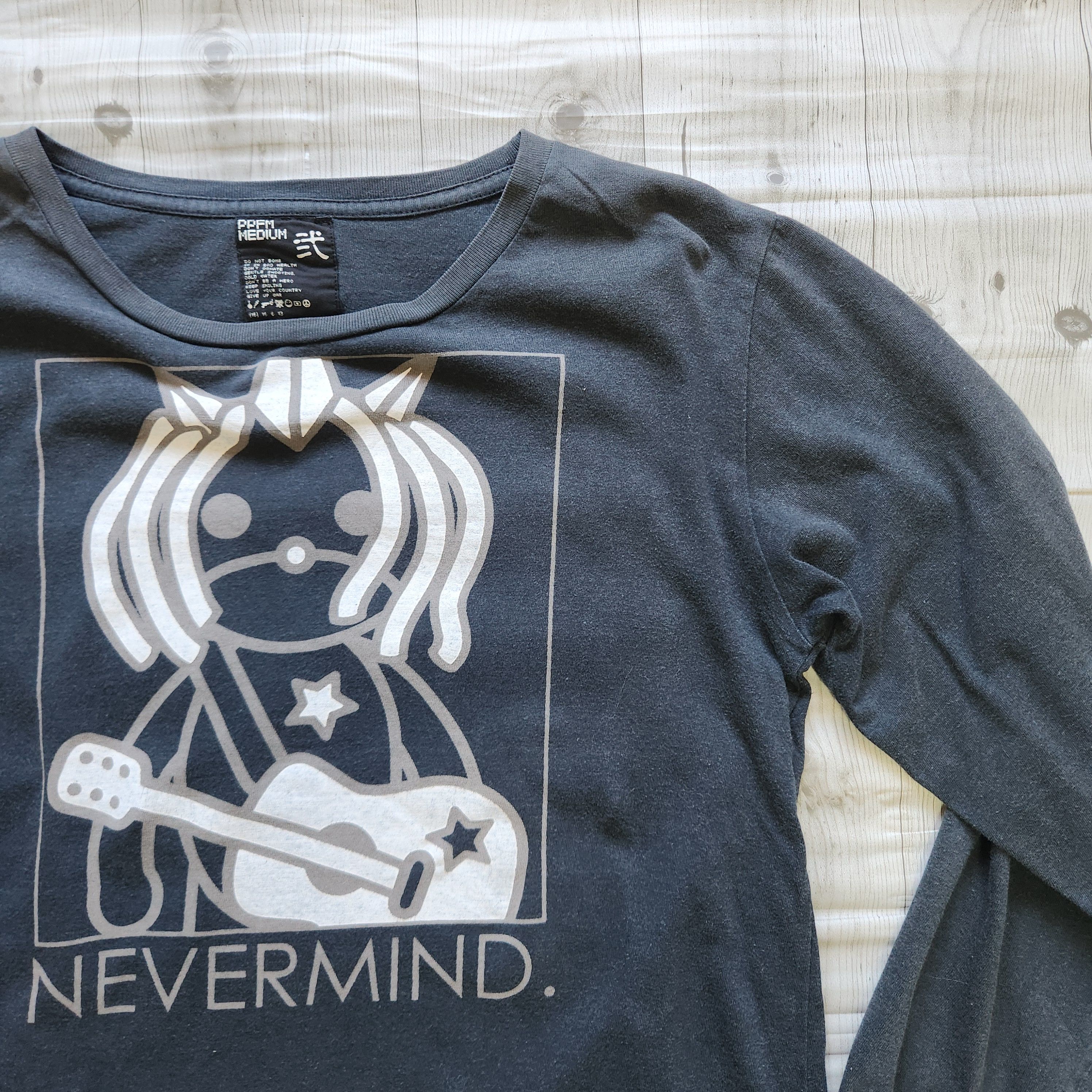 Nirvana - Vintage Kurt Cobain X PPFM Nevermind Long Sleeves - 9