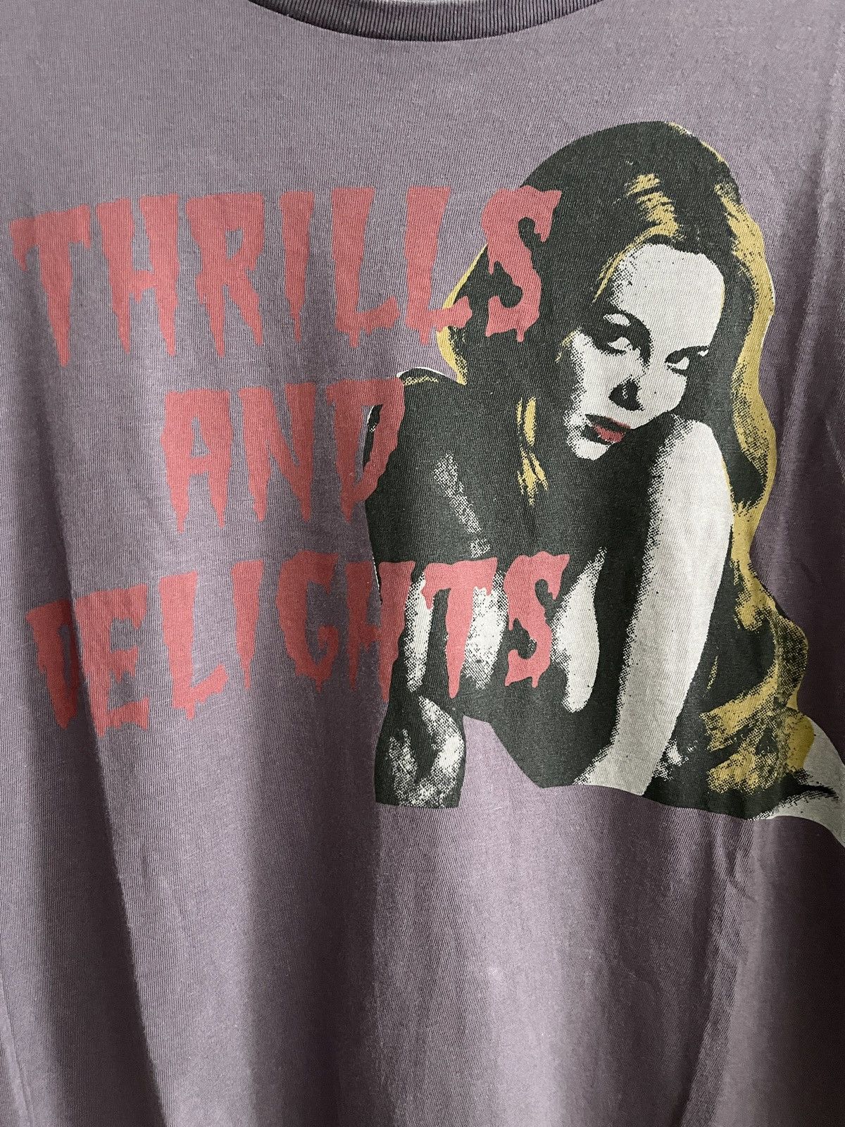 Vintage - STEAL! 2000s Hysteric Glamour Thrills & Delights Girl LS Tee - 4