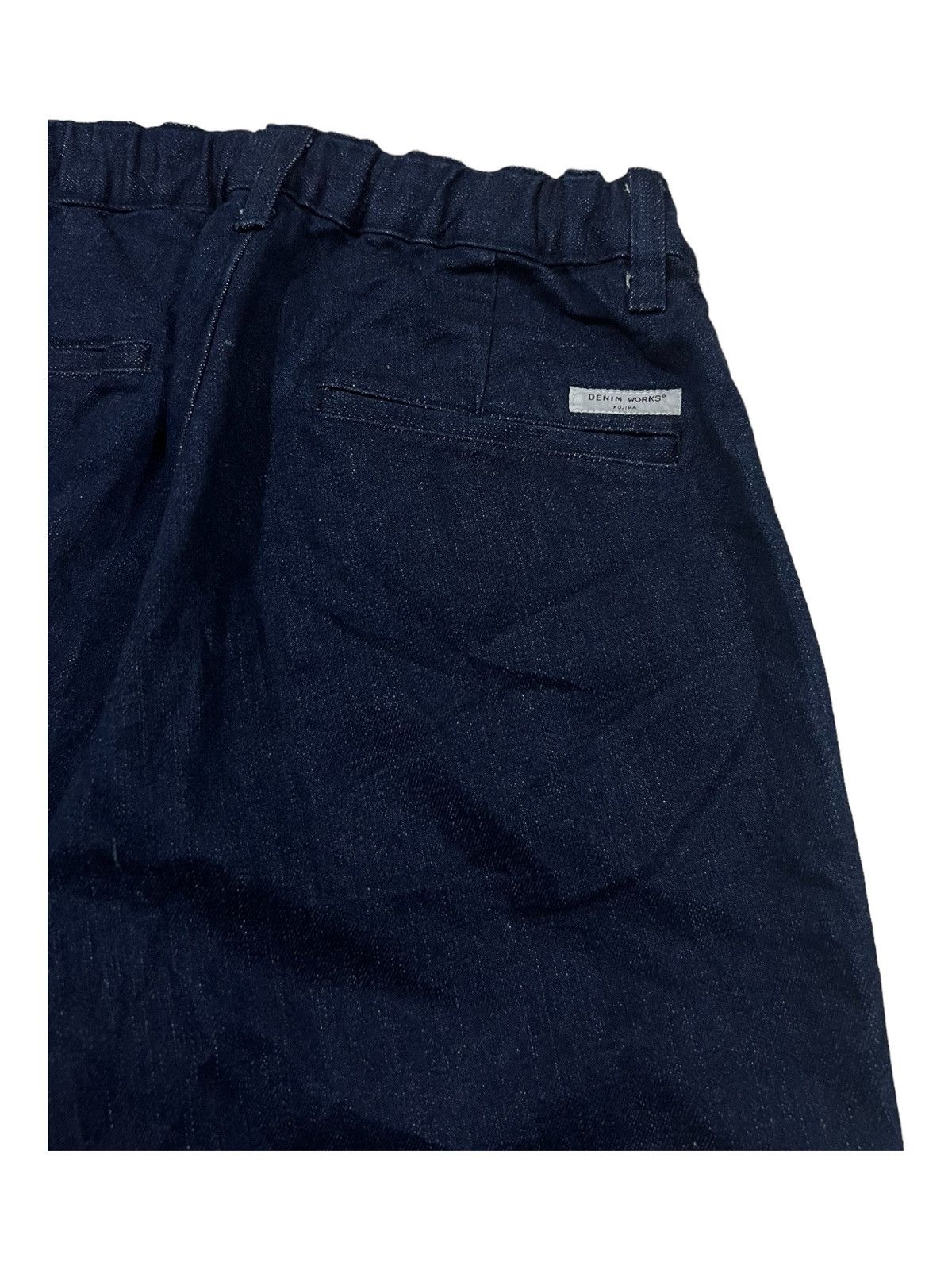 Kojima Genes 🇯🇵 Denim Works Indigo 11oz Drawstring Easy Pants - 6