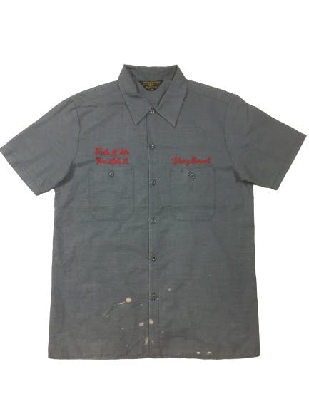 Cootie bowling shirt embroidery - 1