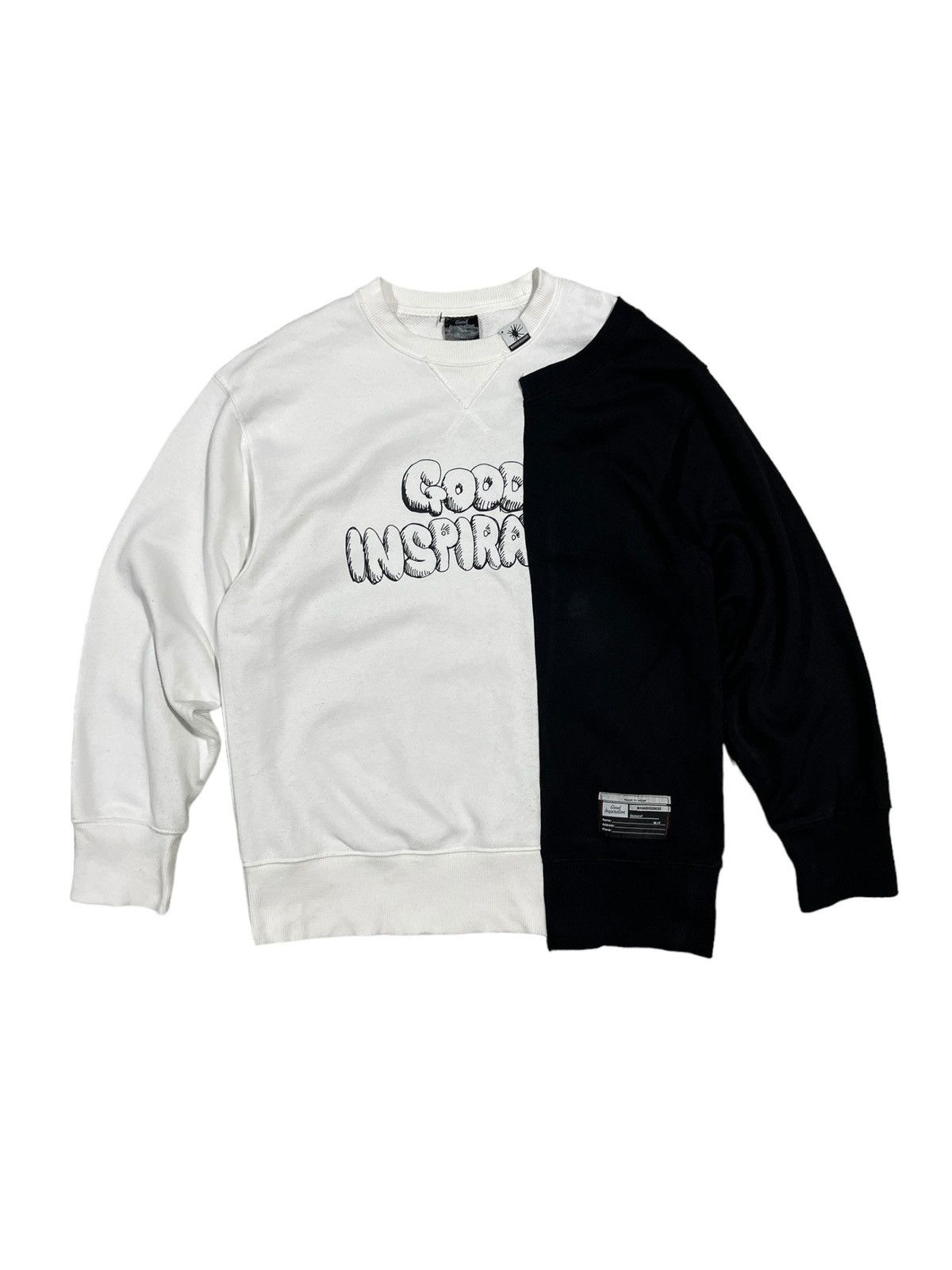 MIHARAYASUHIRO “Good Inspiration” Rebuild Sweatshirt - 1