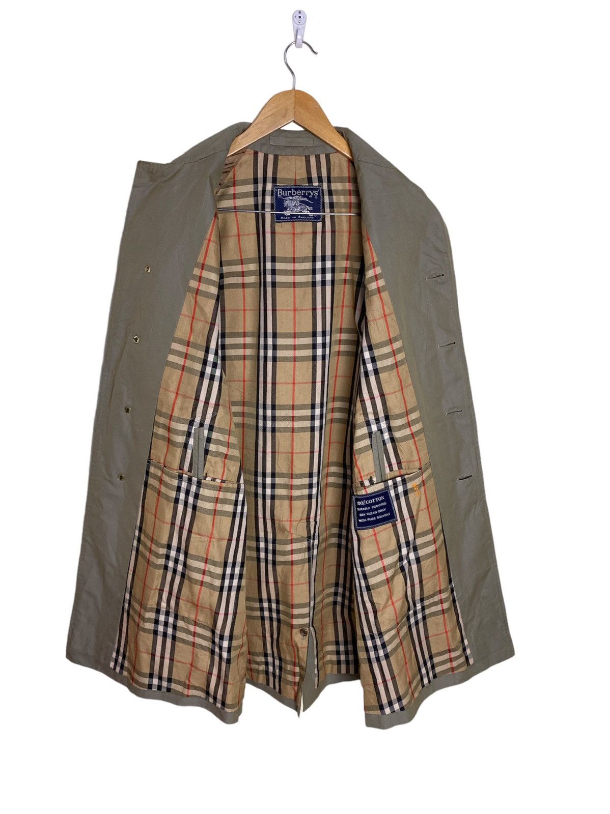 Burberry Prorsum - Vintage Burberry Trench Coat Jacket Made in England - 4