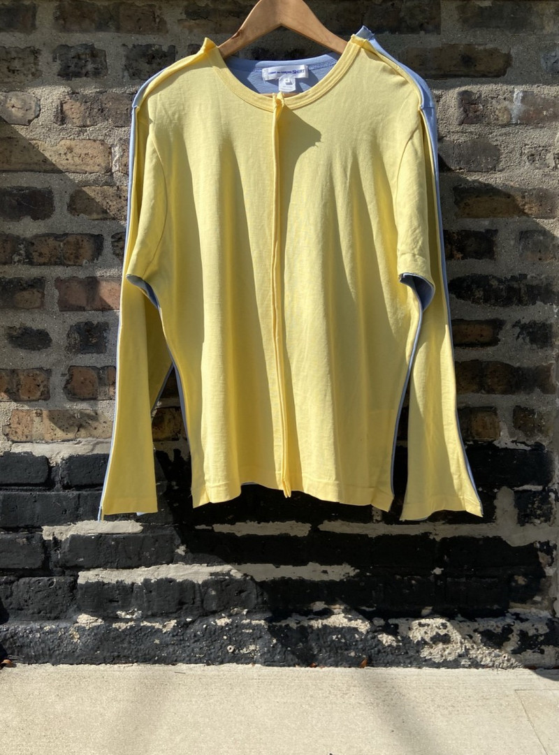 Split Exposed Seam Longsleeve - 1