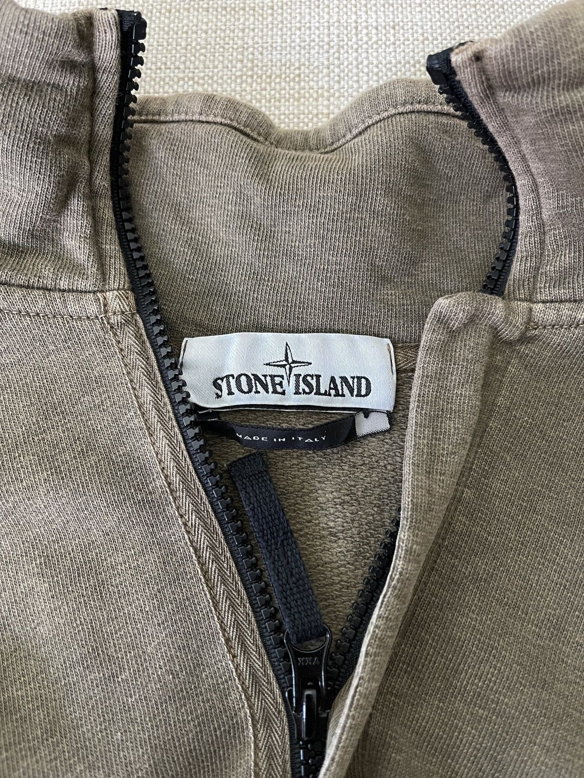 STEAL! 2010s Stone Island Patch 1/3 Zip Sweatshirt (S) - 5