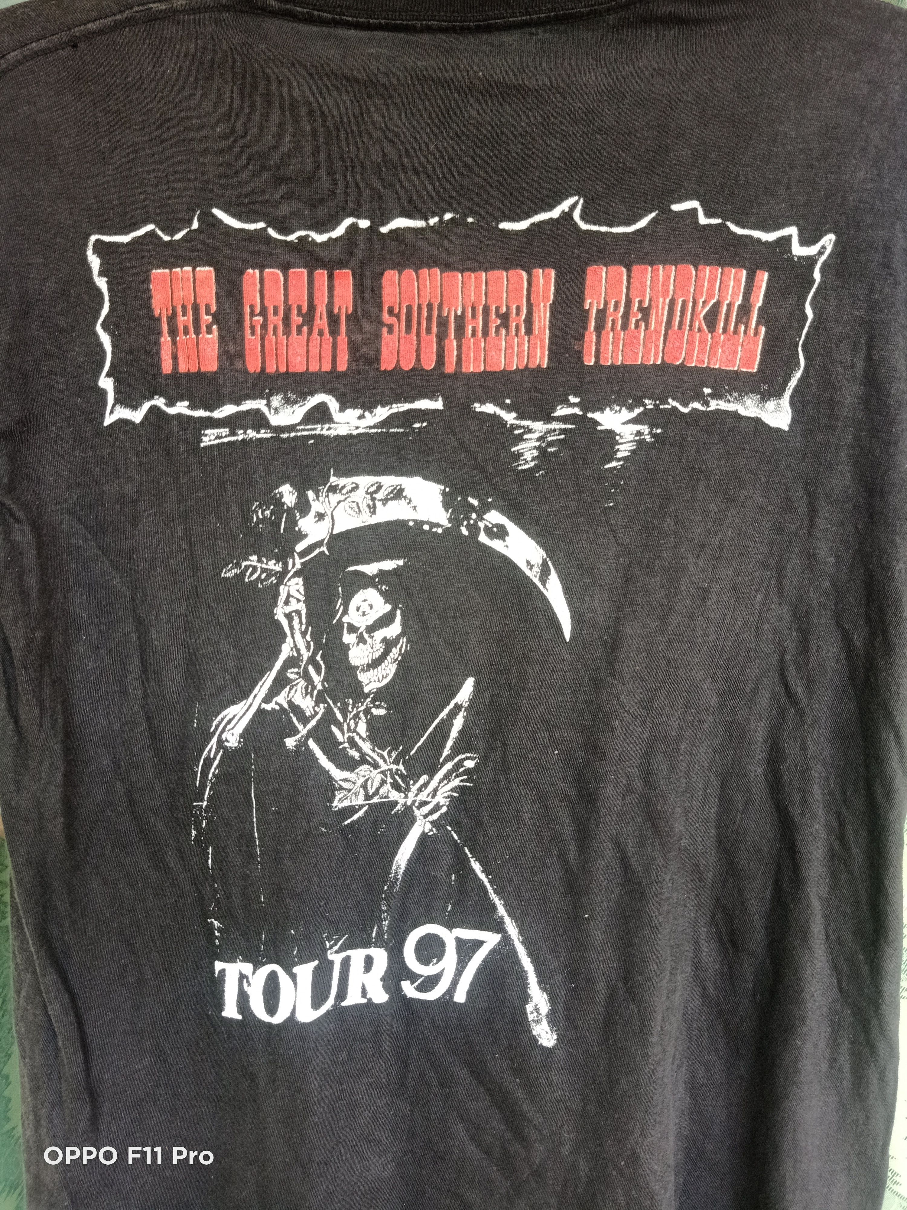 Tour Tee - Vintage 90s Pantera Great southern Trendkill Travis worn Tee - 5