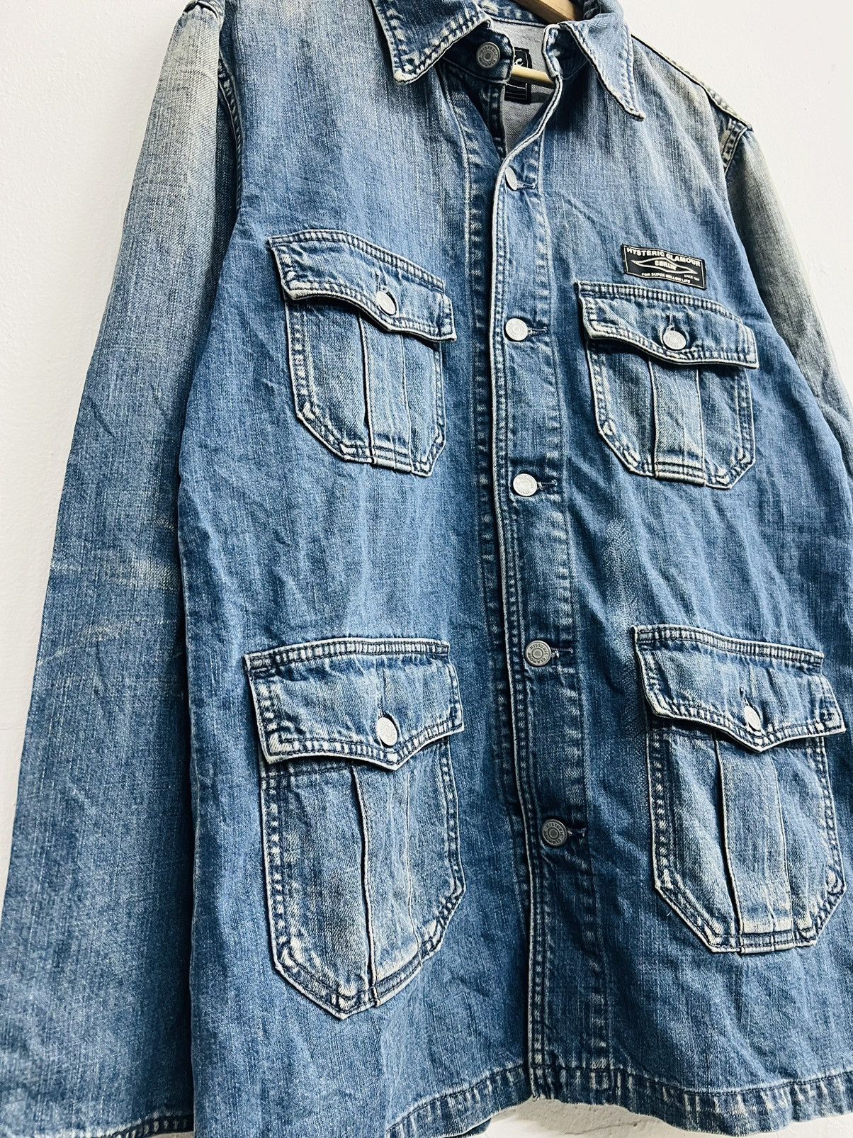 Vintage Hysteric Glamour Heavy Denim Jacket - 6