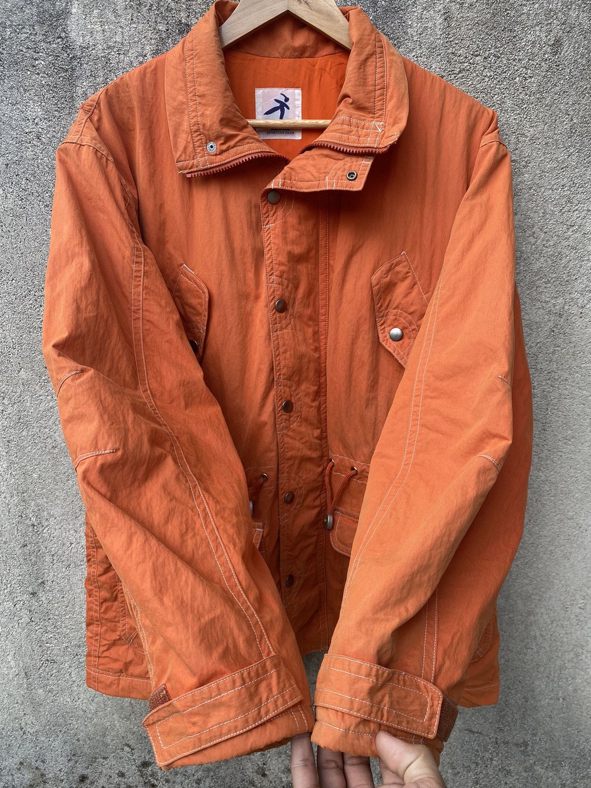Issey Miyake - Vintage Hai Sporting Gear Parka Jacket Orange Colour - 7