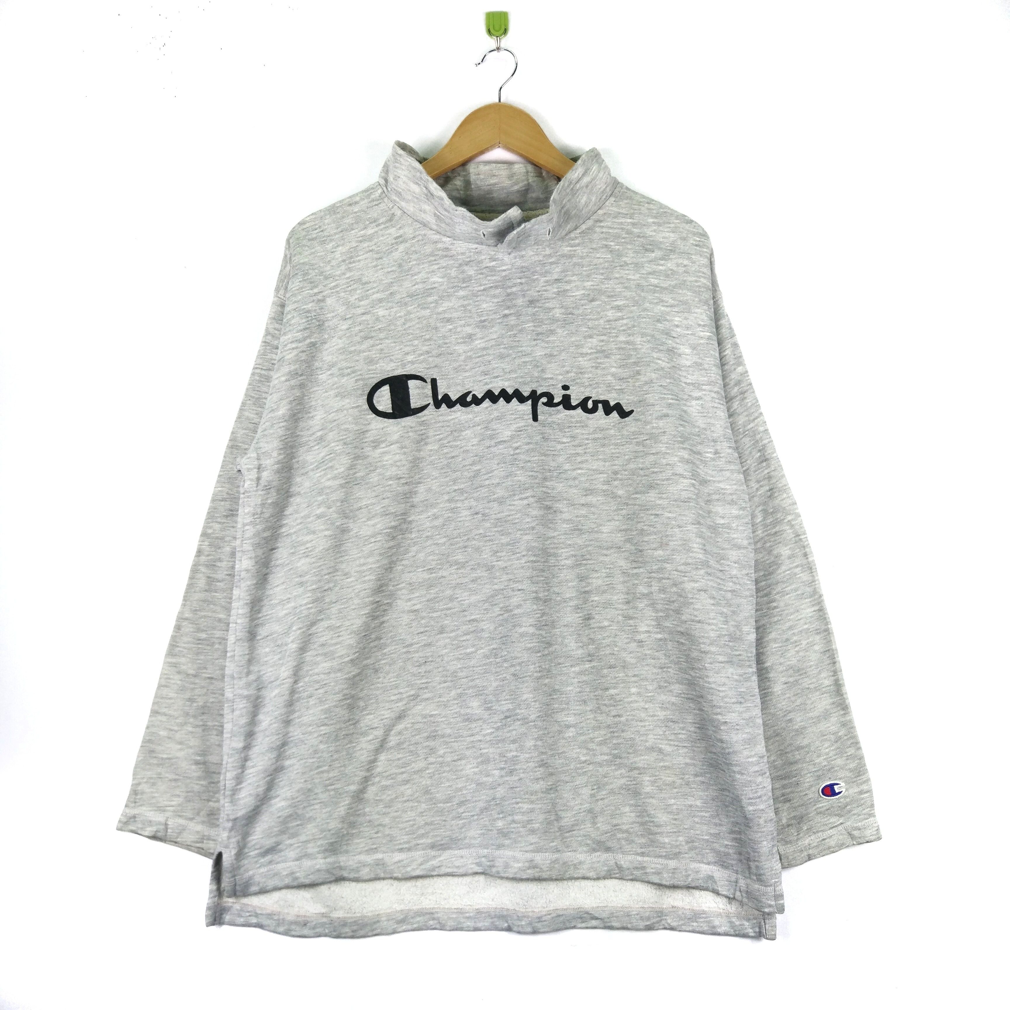 Champion Big Logo Pullover Jumper Sweatshirt - 1