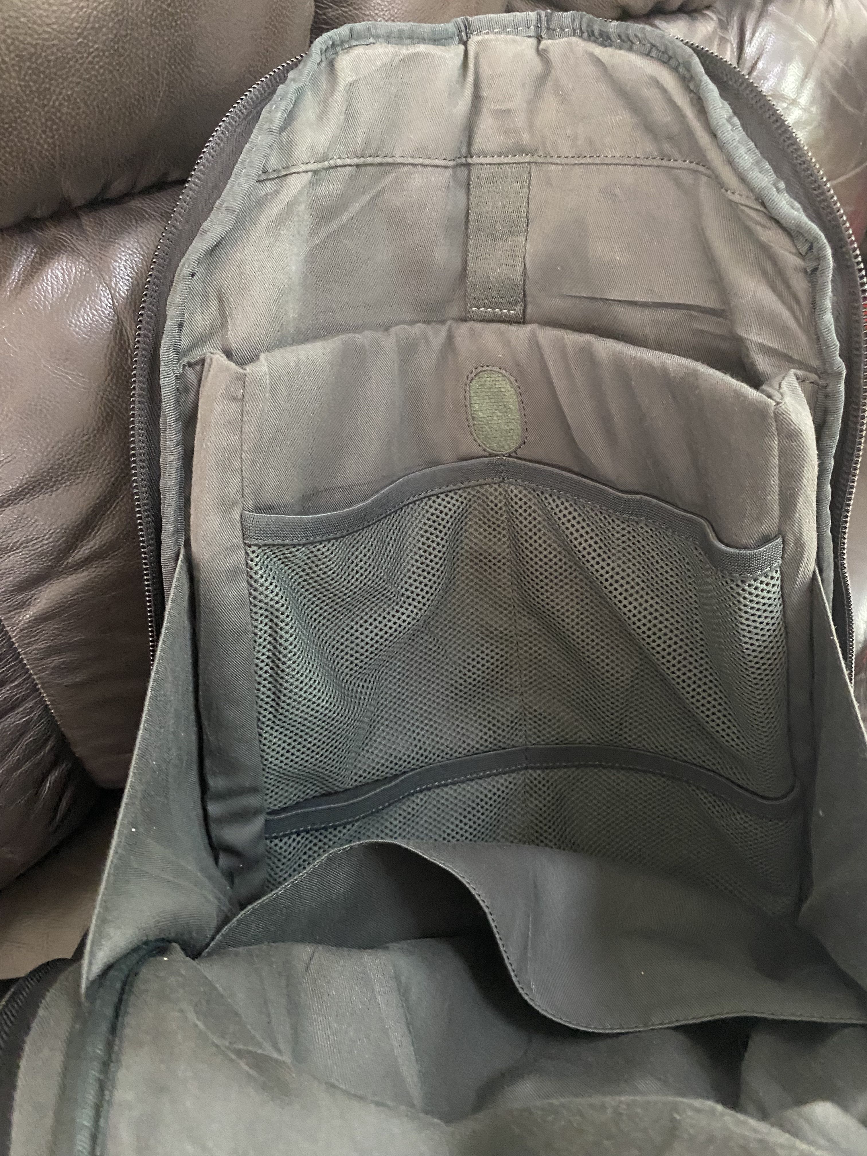 Cote & Ciel Gray Unique Travel Laptop Backpack - 7