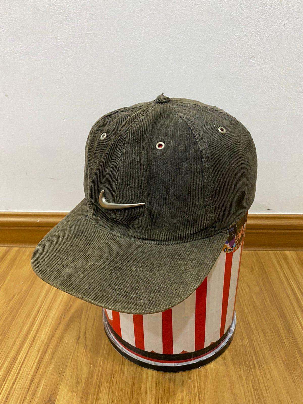 Nike Vintage Corduroy Cap Swoosh Metal - 2