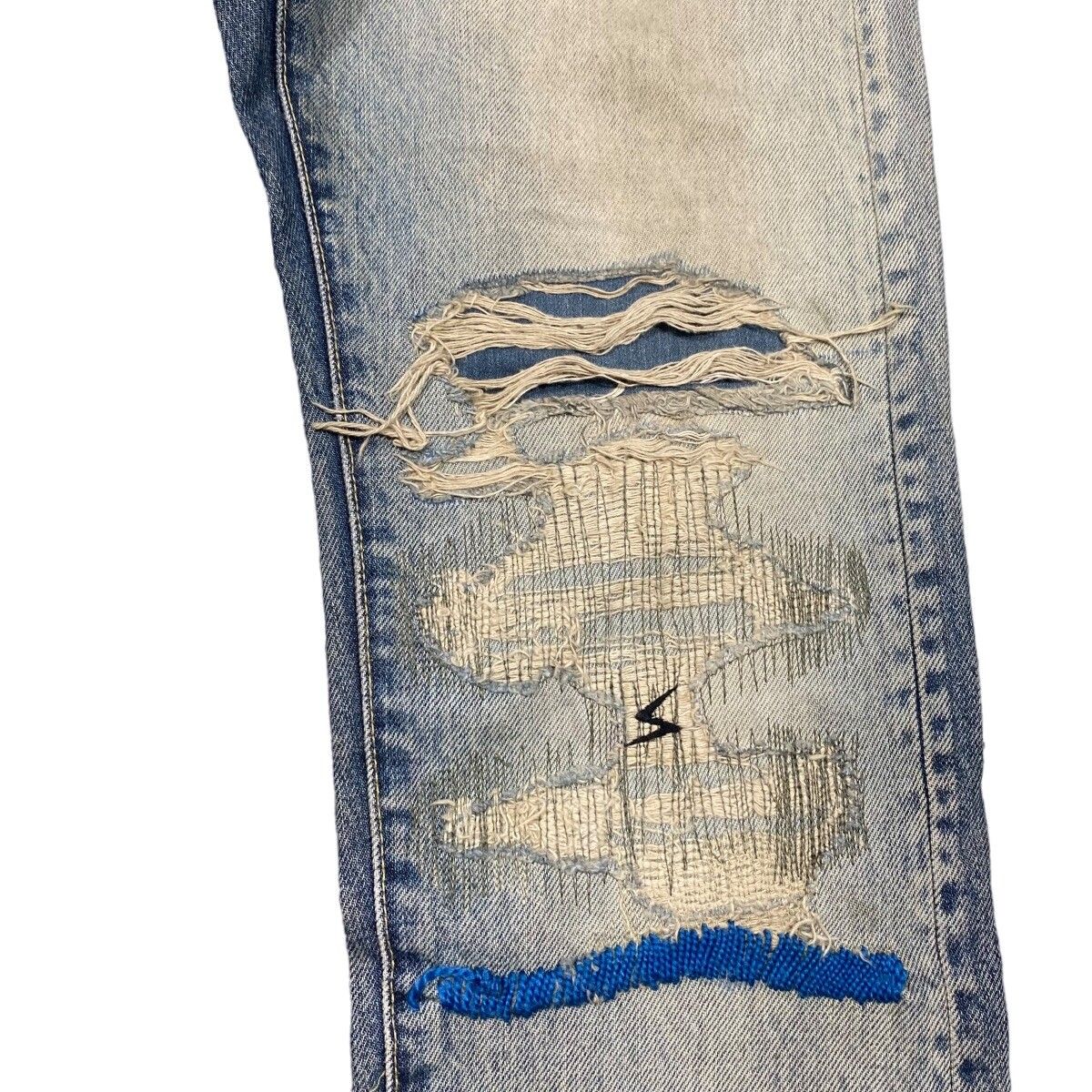 ❗️❗️❗️Rare Item Undercover 68 Blue Yarn Jeans - 3