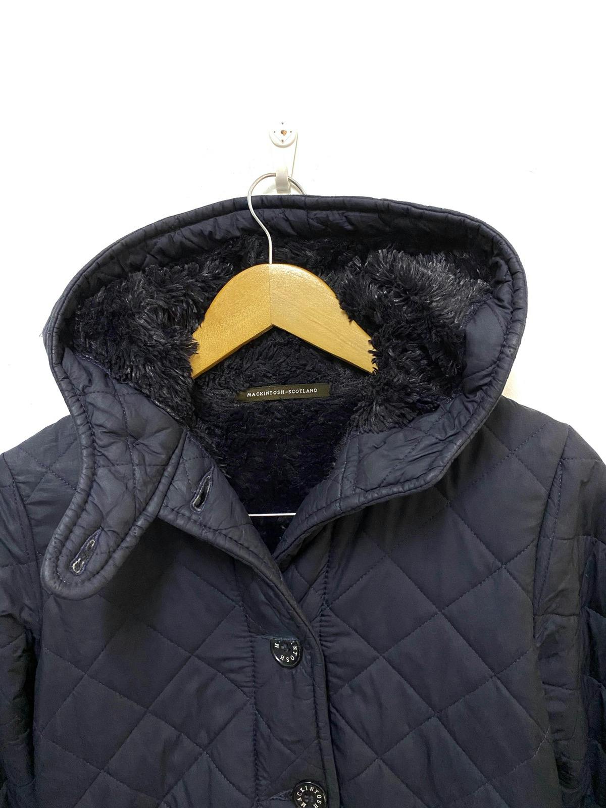 Mackintosh Waverly Quilted Fur Jacket Coat - 6