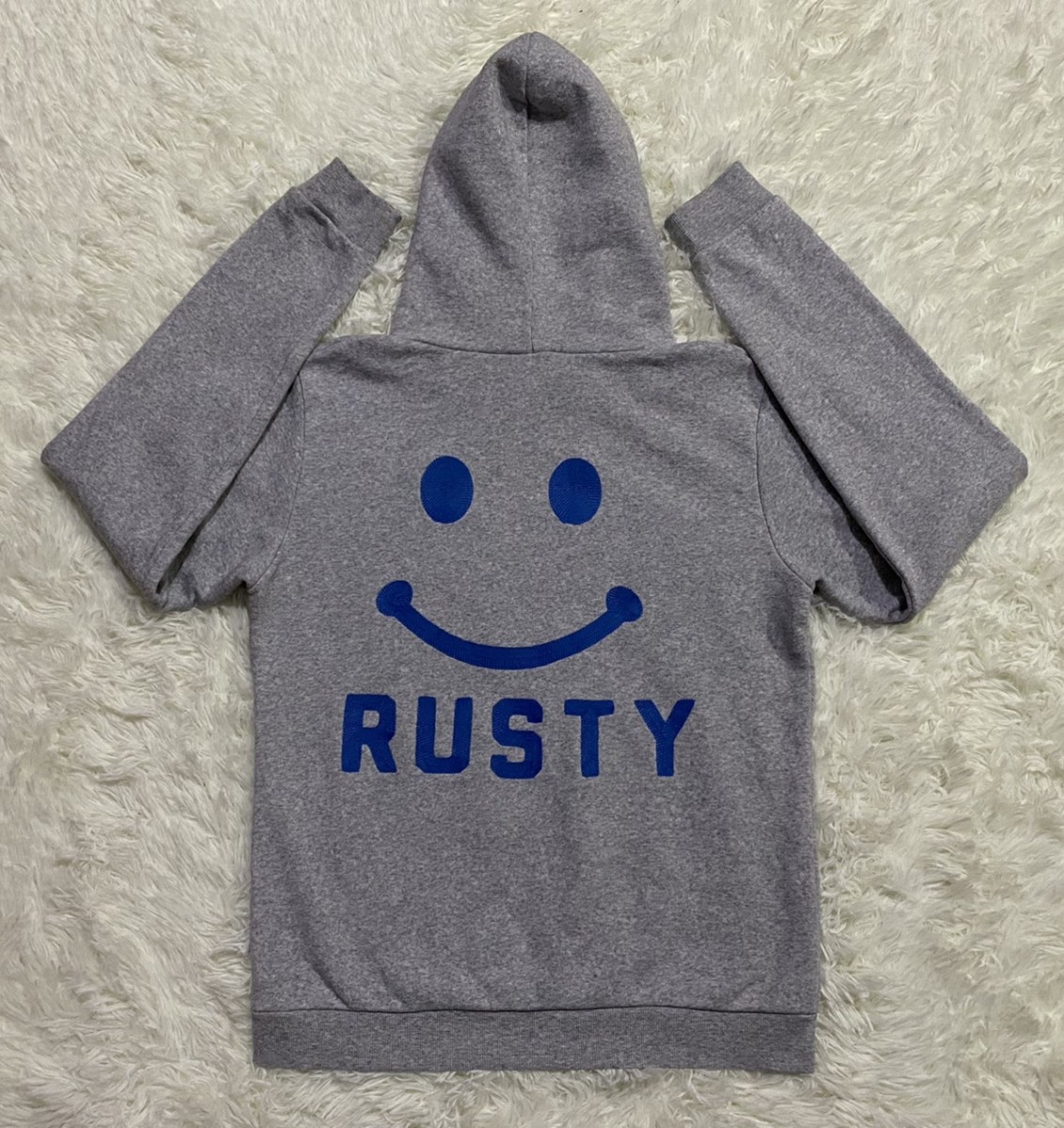 Rusty - Smiling Face Sweatshirts Hoodie - 4