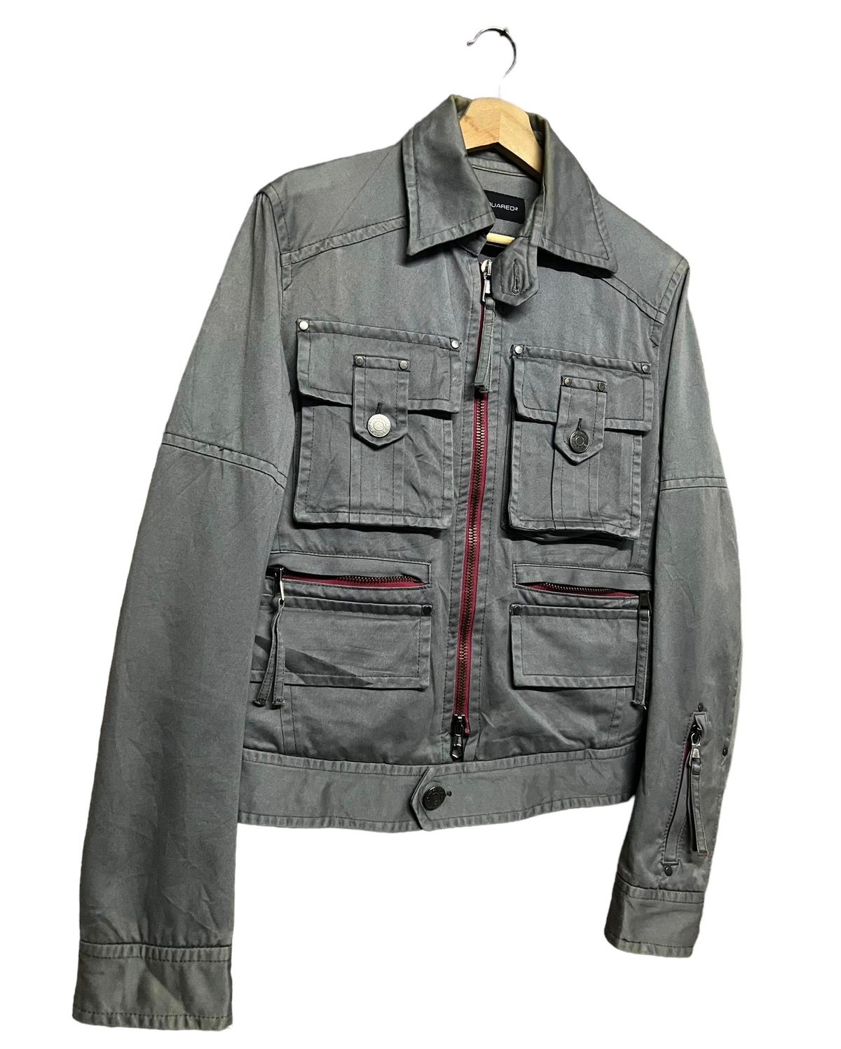 Dsquared2 Italy Bikers Multipocket Jacket - 4