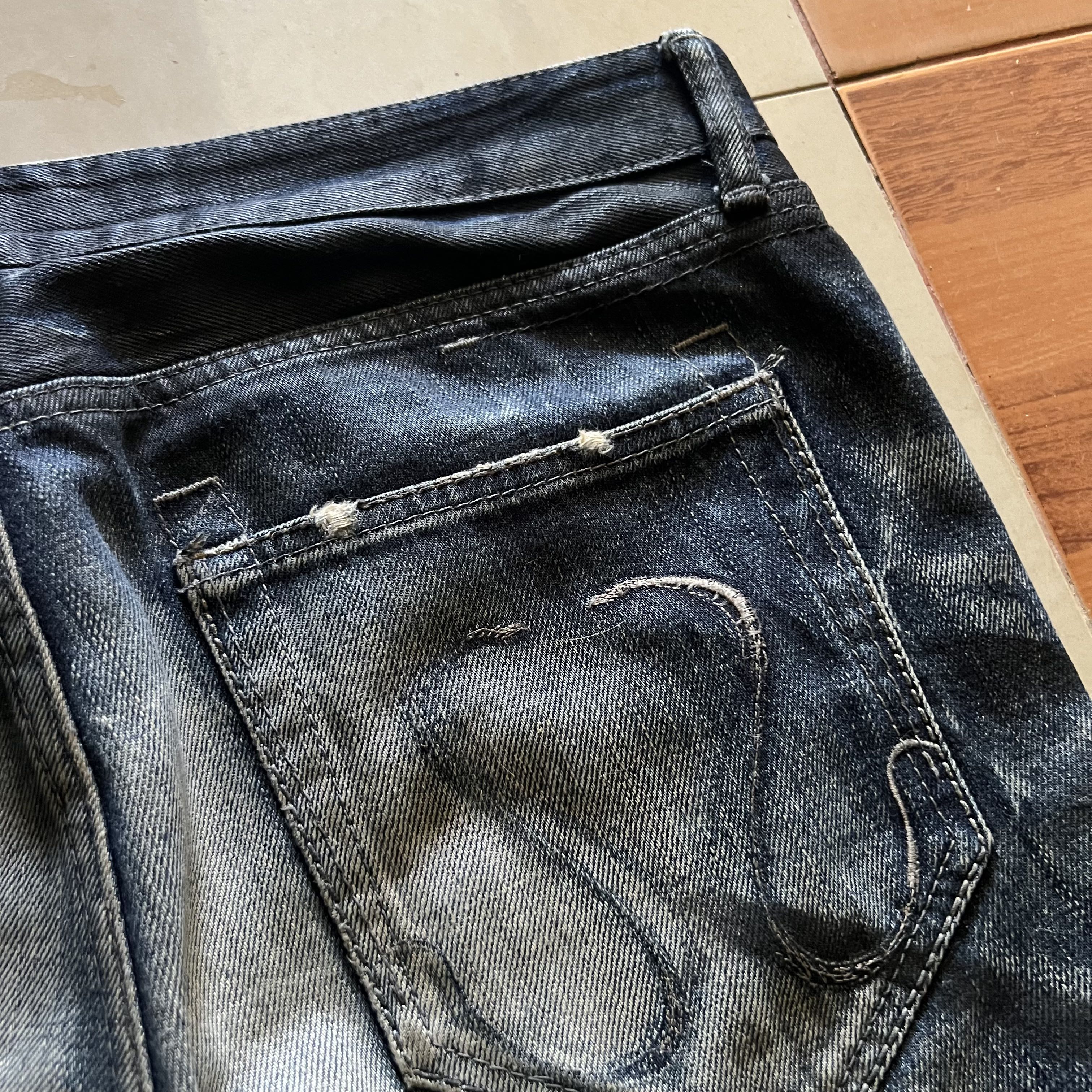 Civarize Zebra Wash Flared Jeans - 7
