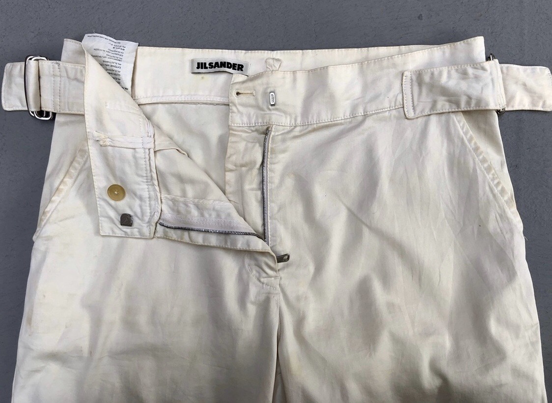 Jil Sander Plain Cotton Shorts - 4