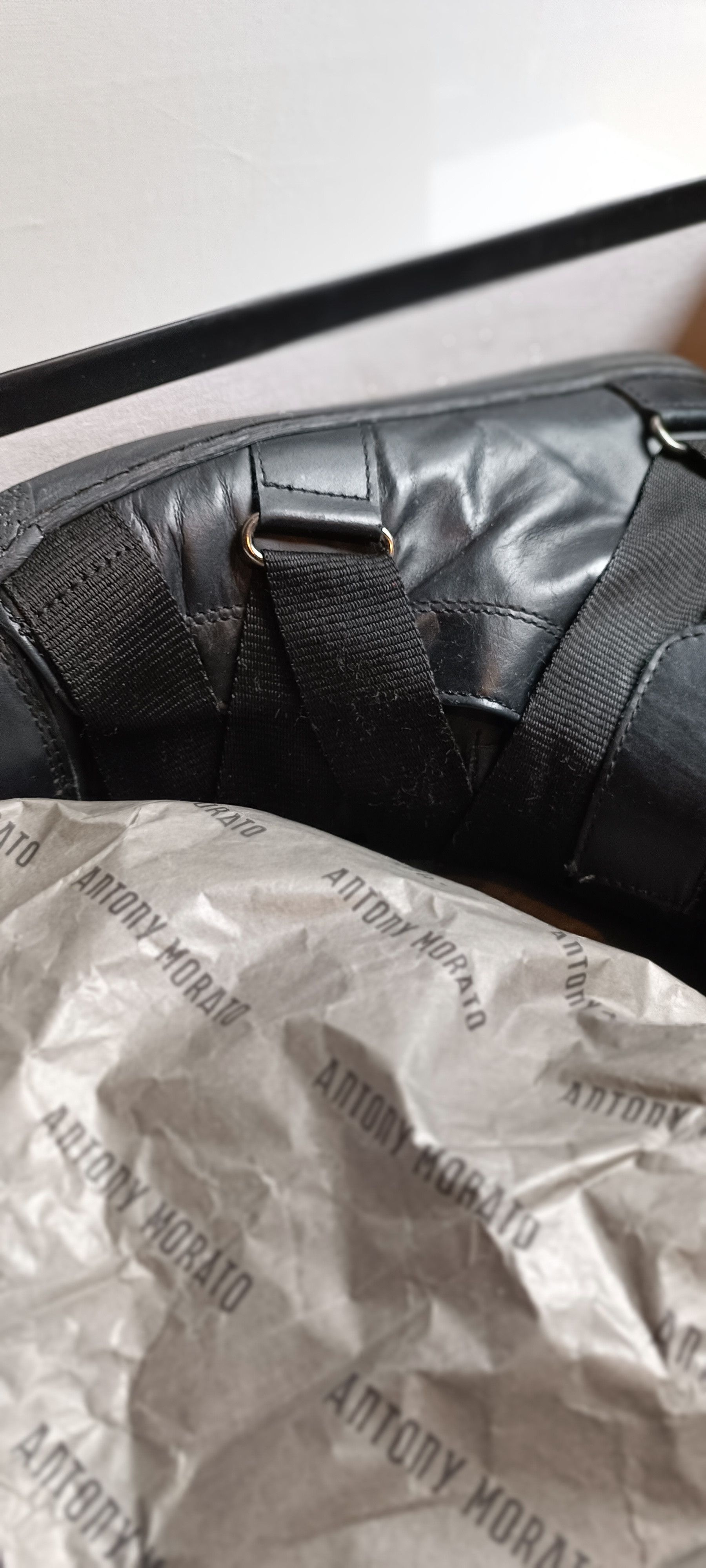 Antony Morato Men's Leather Biker Strap Boots DS - 9