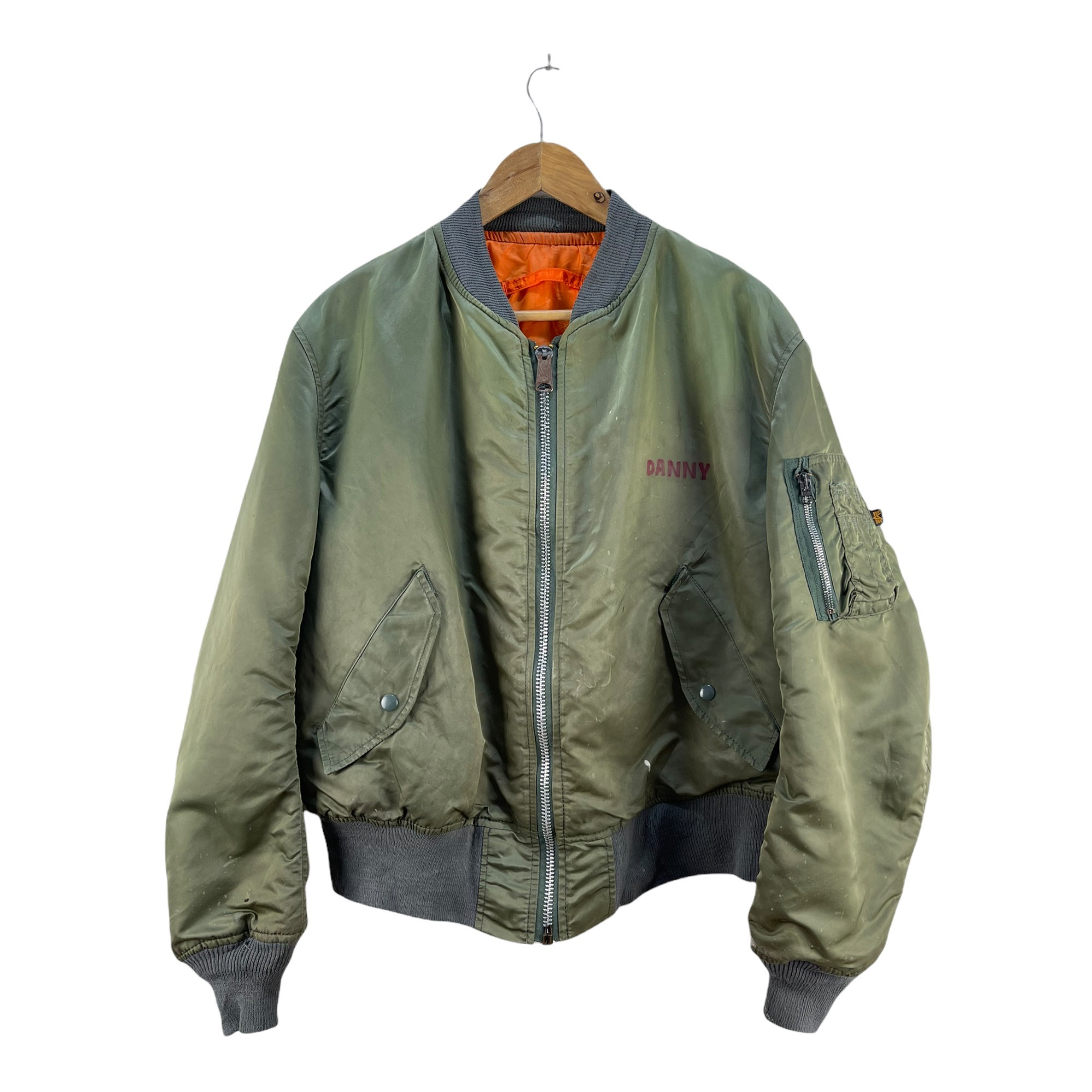 Alpha Industries - Vintage Alpha Industries MA-1 Bomber Jacket Reversible - 1